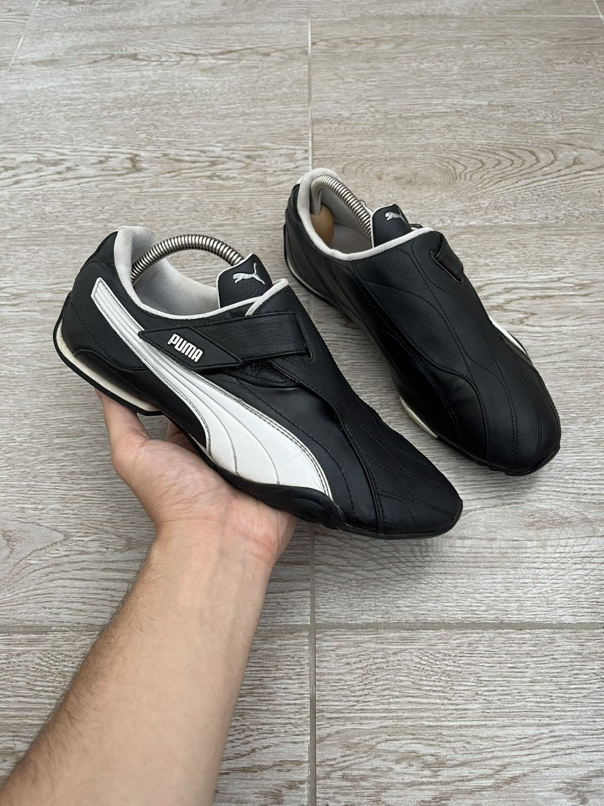 Puma VINTAGE PUMA SLIP-ON MIHARA YASUHIRO STYLE LEATHER SNEAKERS Size US 8 / EU 41 - 6 Thumbnail