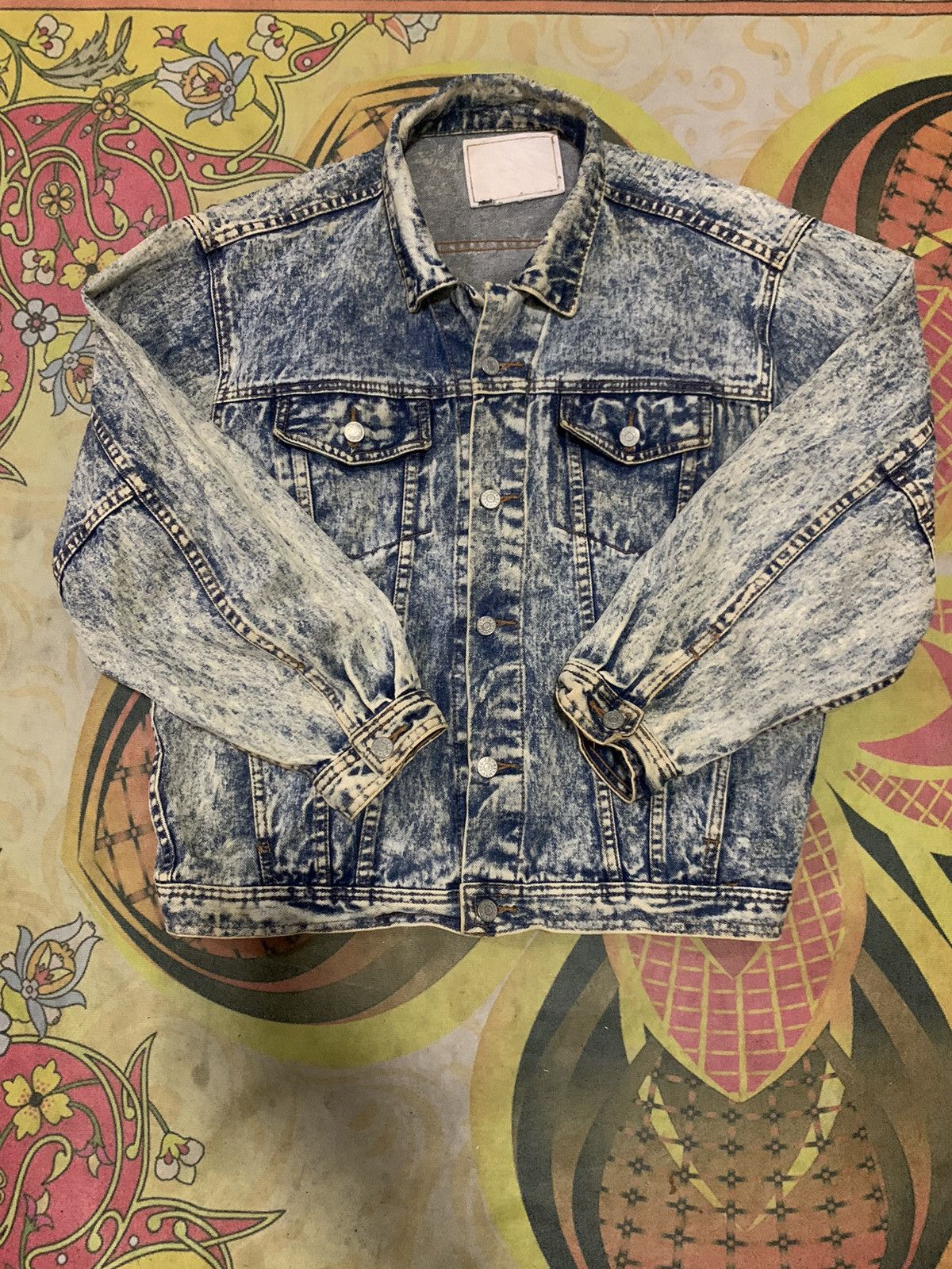 Japanese Brand CPS Faded Denim Jacket Size US L / EU 52-54 / 3 - 8 Thumbnail
