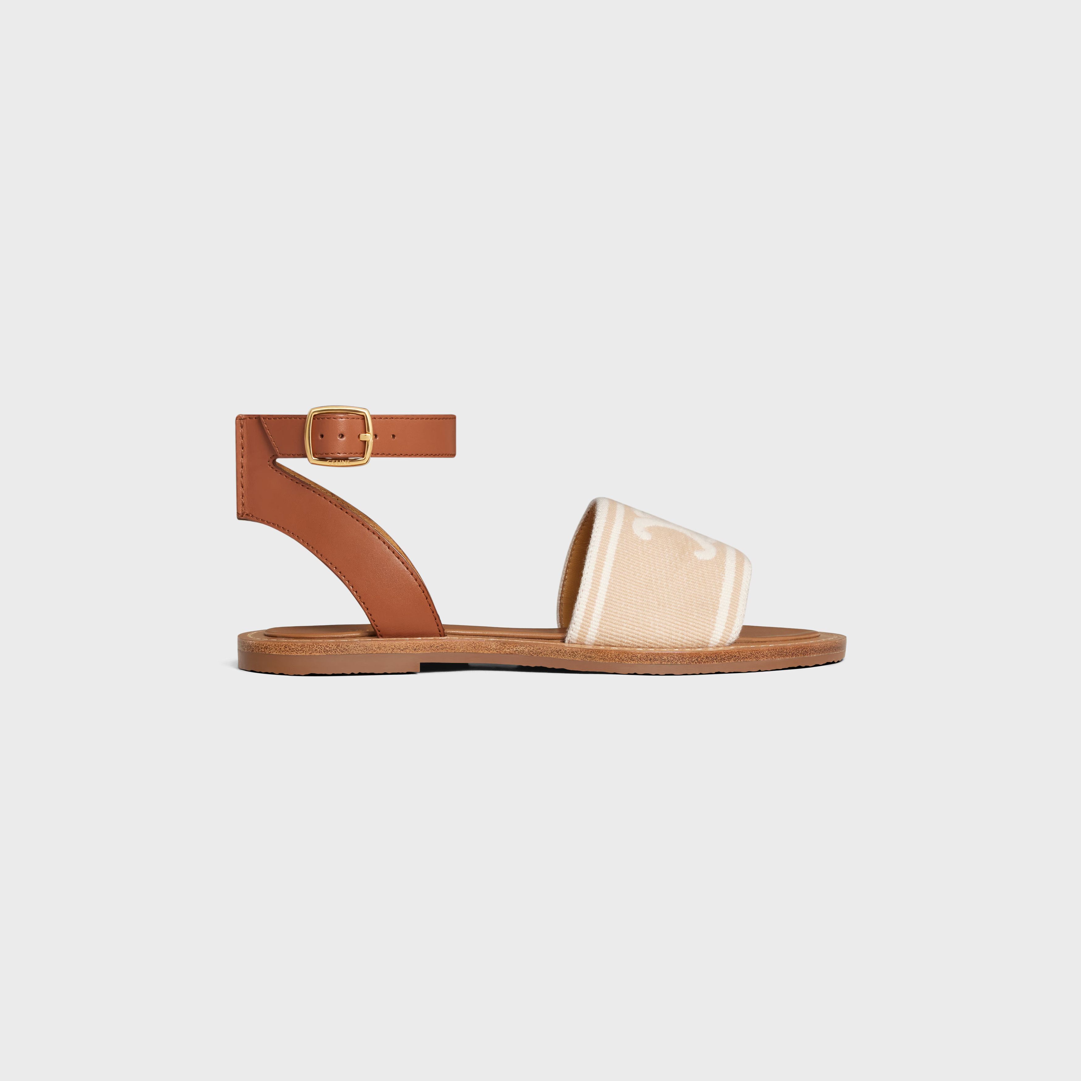 Celine o1bcso1str0625 357934535C Sandals in Rust / White Size US 10 / IT 40 - 1 Thumbnail