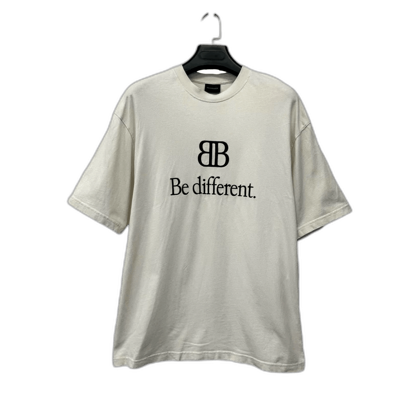 Balenciaga Balenciaga Be Different Short Sleeve TShirt-2505 Size US S / EU 44-46 / 1 - 1 Thumbnail