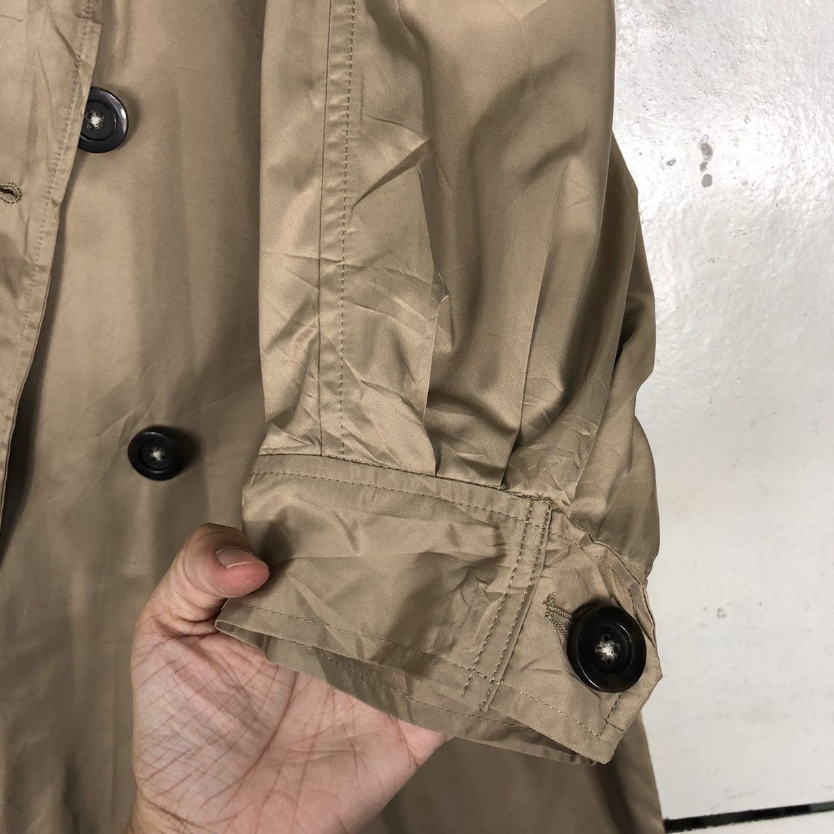 Japanese Brand × Other Merlot Ikyu Double Breasted Overcoat Size US M / EU 48-50 / 2 - 14 Thumbnail