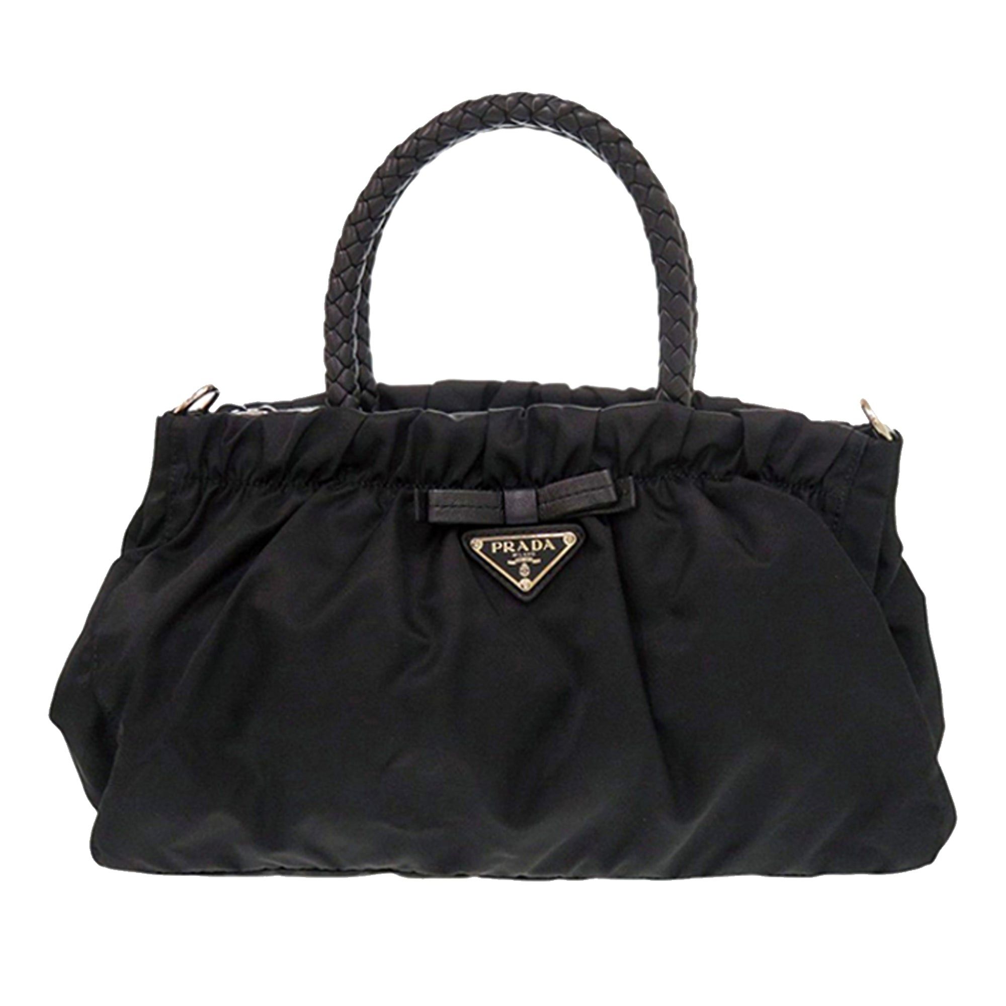 Prada Tessuto Bow Satchel Size ONE SIZE - 1 Thumbnail