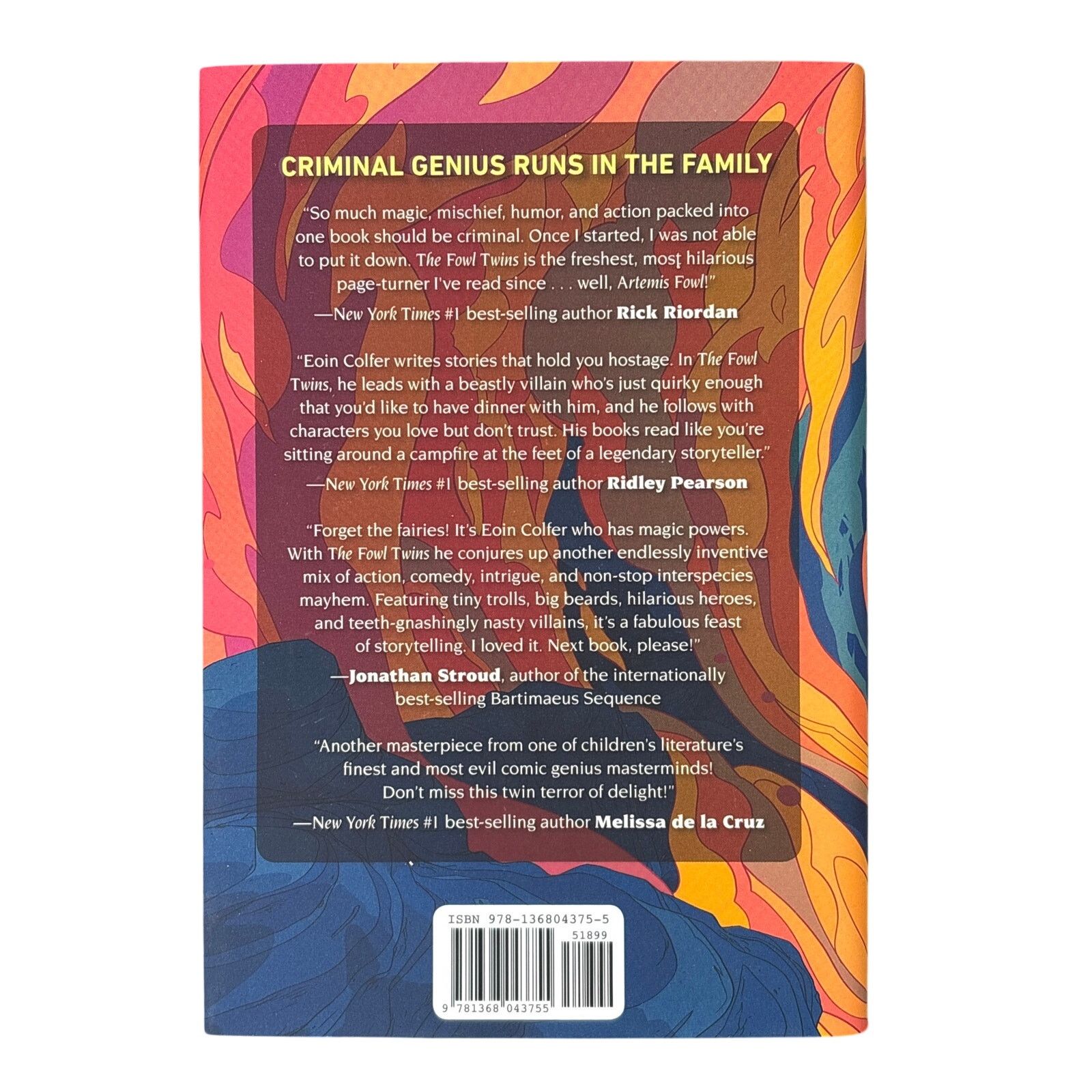 Disney Fowl Twins Book 1 Eoin Colfer Hardcover YA Fantasy Size ONE SIZE - 2 Thumbnail