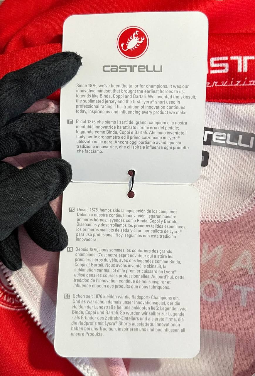 Other CASTELLI squadra jersey cycling jersey Sandra Stockl 2021/22 Size US M / EU 48-50 / 2 - 3 Thumbnail