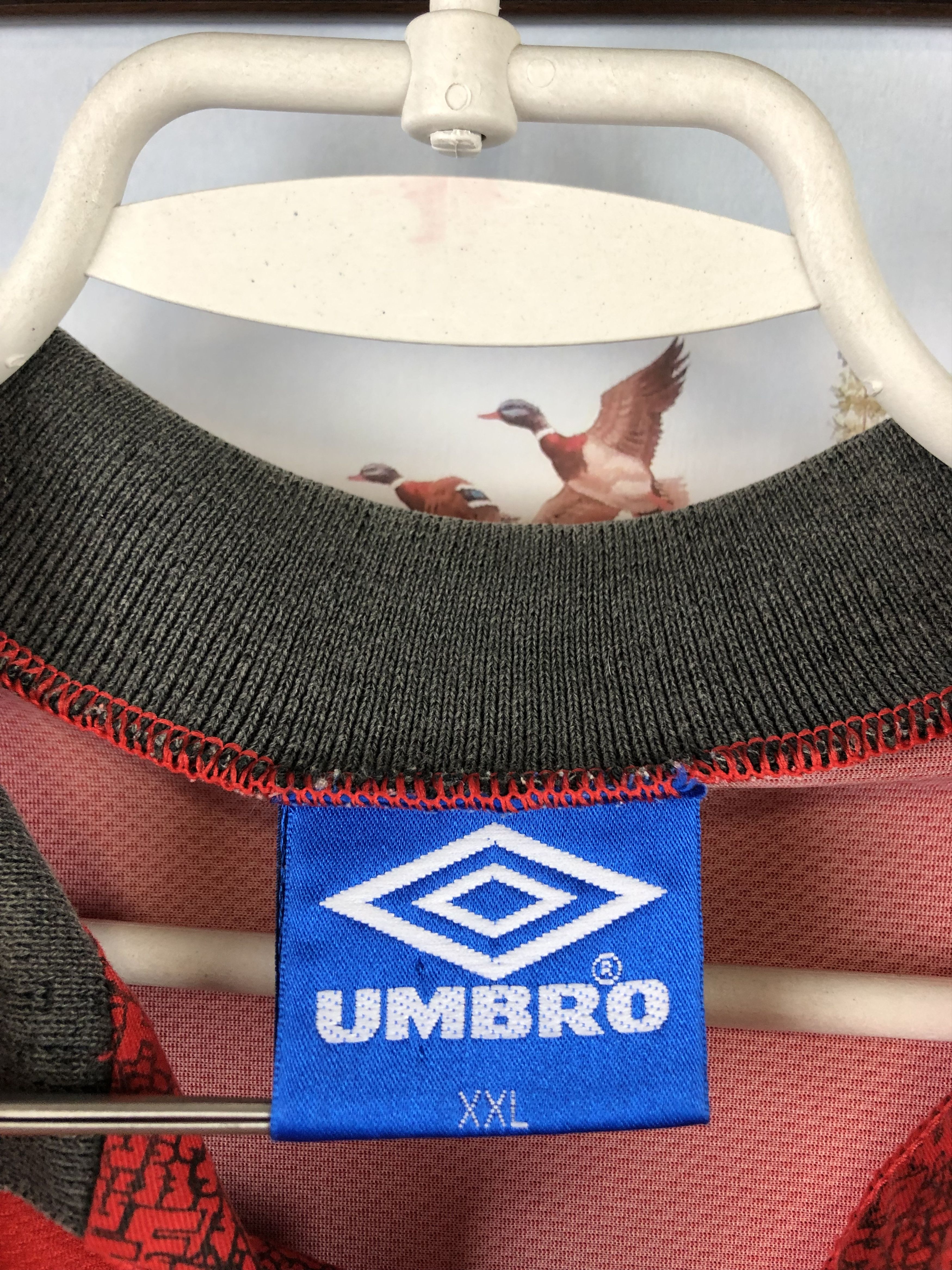 Umbro Manchester United football shirt 1994 Soccer Umbro Jersey Size US XXL / EU 58 / 5 - 10 Thumbnail