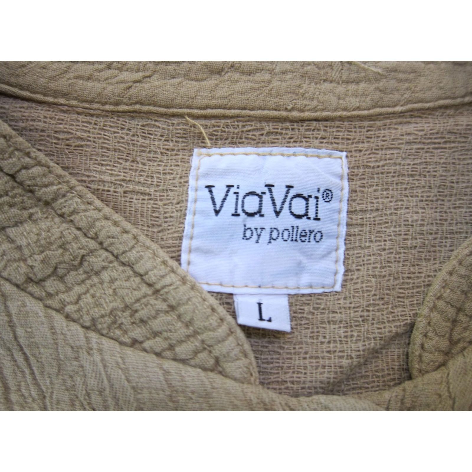 Vintage Via Vai Blazer Jacket Women's L Yellow Rayon Made In USA Size L / US 10 / IT 46 - 3 Thumbnail