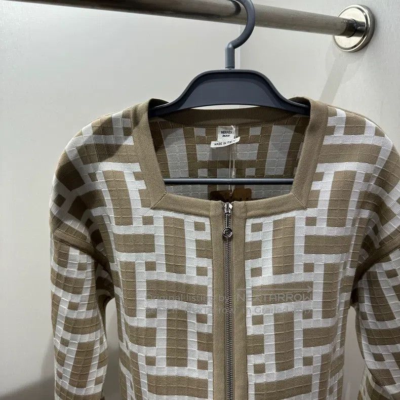 Hermes Hermes Marseilles Zipper Khaki Jacket Size XS / US 0-2 / IT 36-38 - 6 Thumbnail