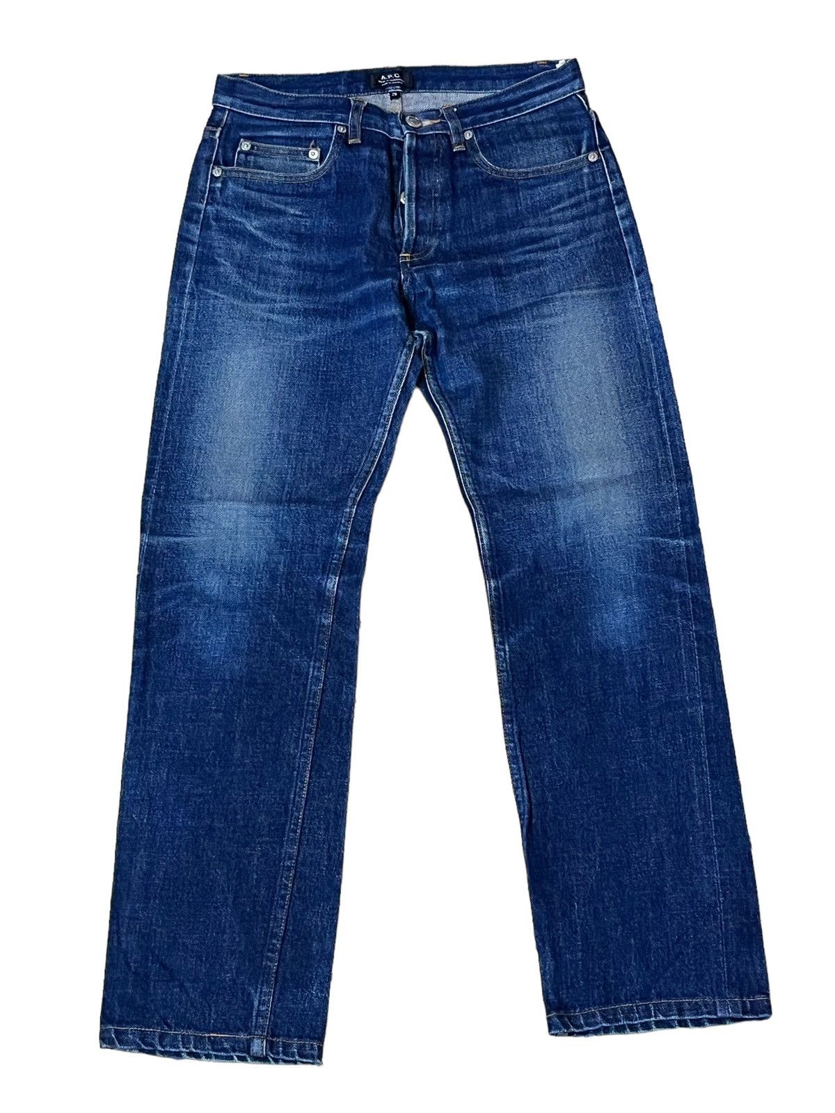 A.P.C. A.P.C NEW STANDARD BUTTON REDLINE SELVEDGE JEANS Size US 29 - 1 Thumbnail