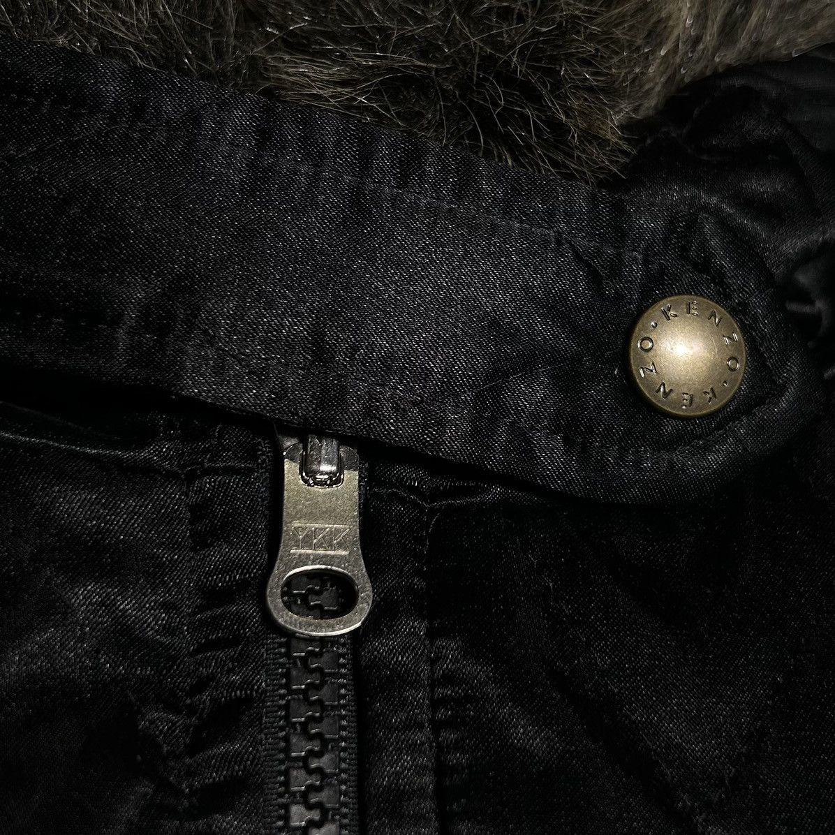 Kenzo × Vintage Vintage 90s Kenzo Reverse Puffer Jacket Size L / US 10 / IT 46 - 5 Thumbnail