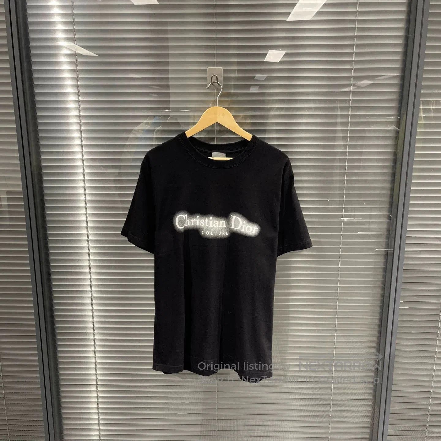 Dior Black Short-Sleeve Graphic Print T-Shirt. Size US XL / EU 56 / 4 - 1 Thumbnail