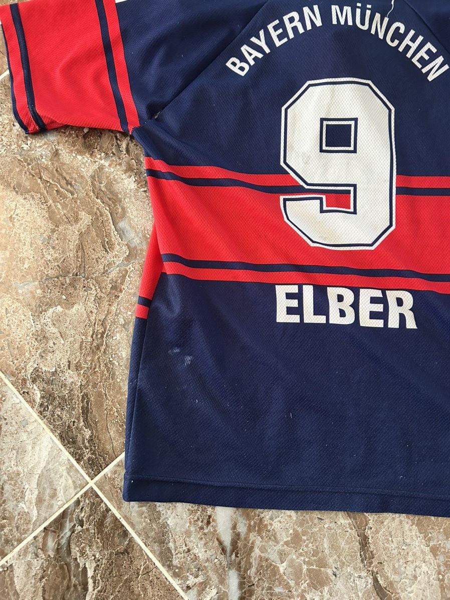 Other Vintage Bayern münchen tee Elber #9 Size US M / EU 48-50 / 2 - 2 Thumbnail