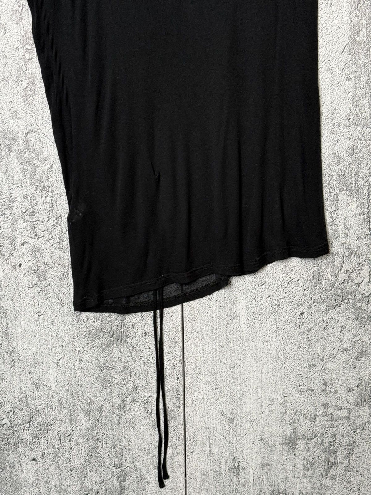 Ann Demeulemeester Ann Demeulemeester Avant-Garde Sheer Top Asymmetric Modal Size L / US 10 / IT 46 - 14 Thumbnail