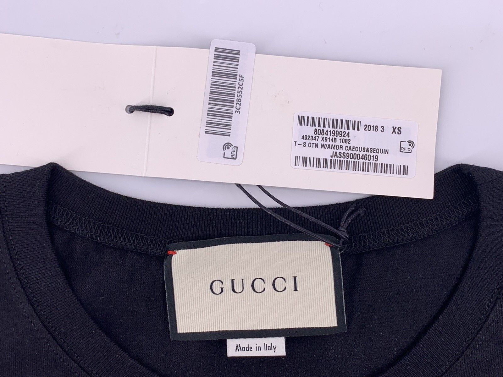 Gucci New Gucci Woman's T-Shirt Size-XS Size XS / US 0-2 / IT 36-38 - 4 Thumbnail