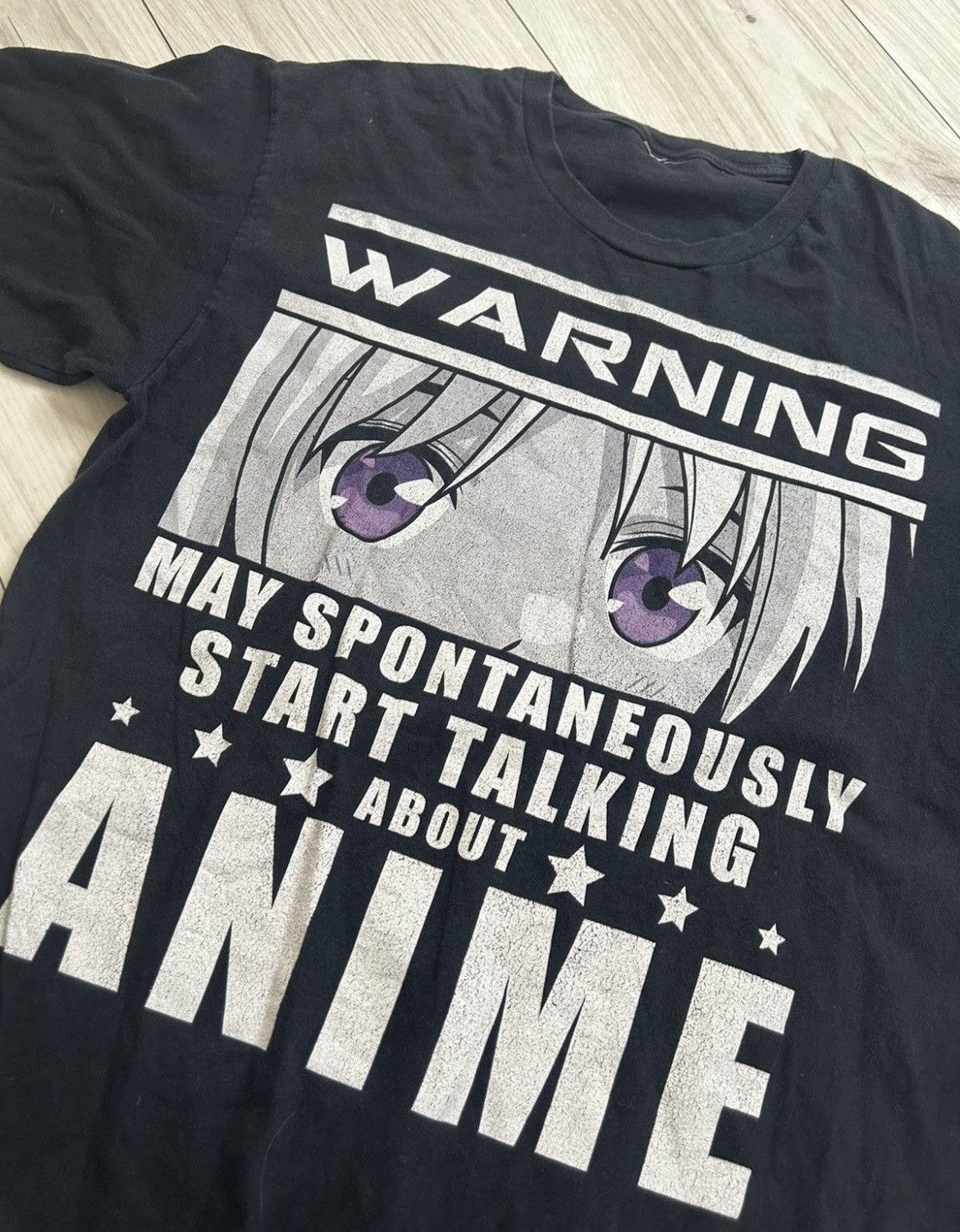 Anime Warning May Spontaneously Start Talking About Anime Tee Size US L / EU 52-54 / 3 - 3 Thumbnail