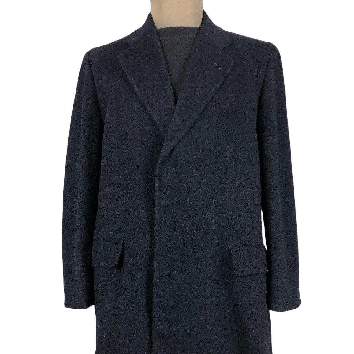 Burberry Vintage Burberrys Wool Cashmere Car Coat Size US L / EU 52-54 / 3 - 6 Thumbnail