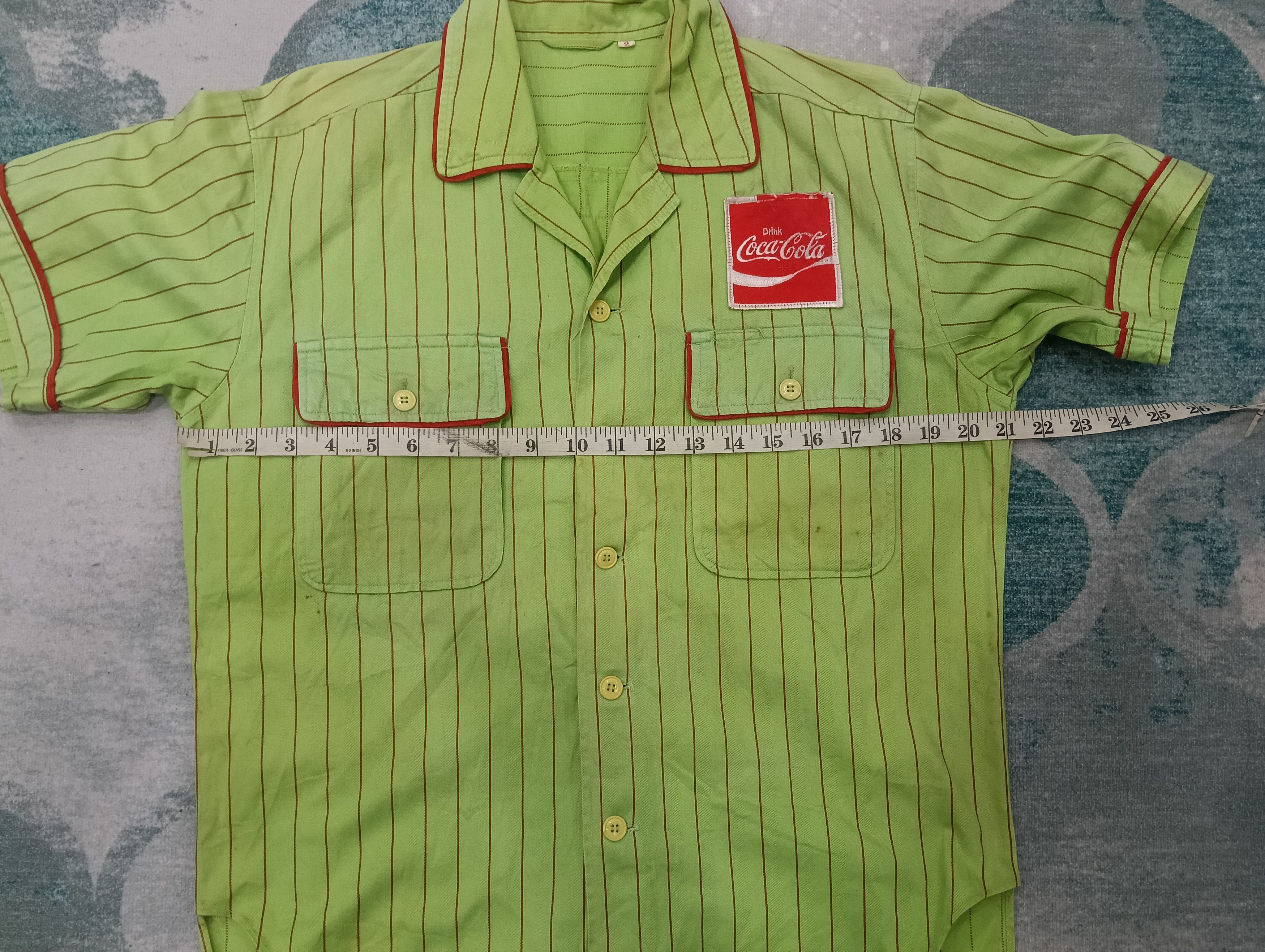 Coca Cola × Vintage True Vintage 50s Coca Cola Workers Shirt Size US M / EU 48-50 / 2 - 7 Thumbnail