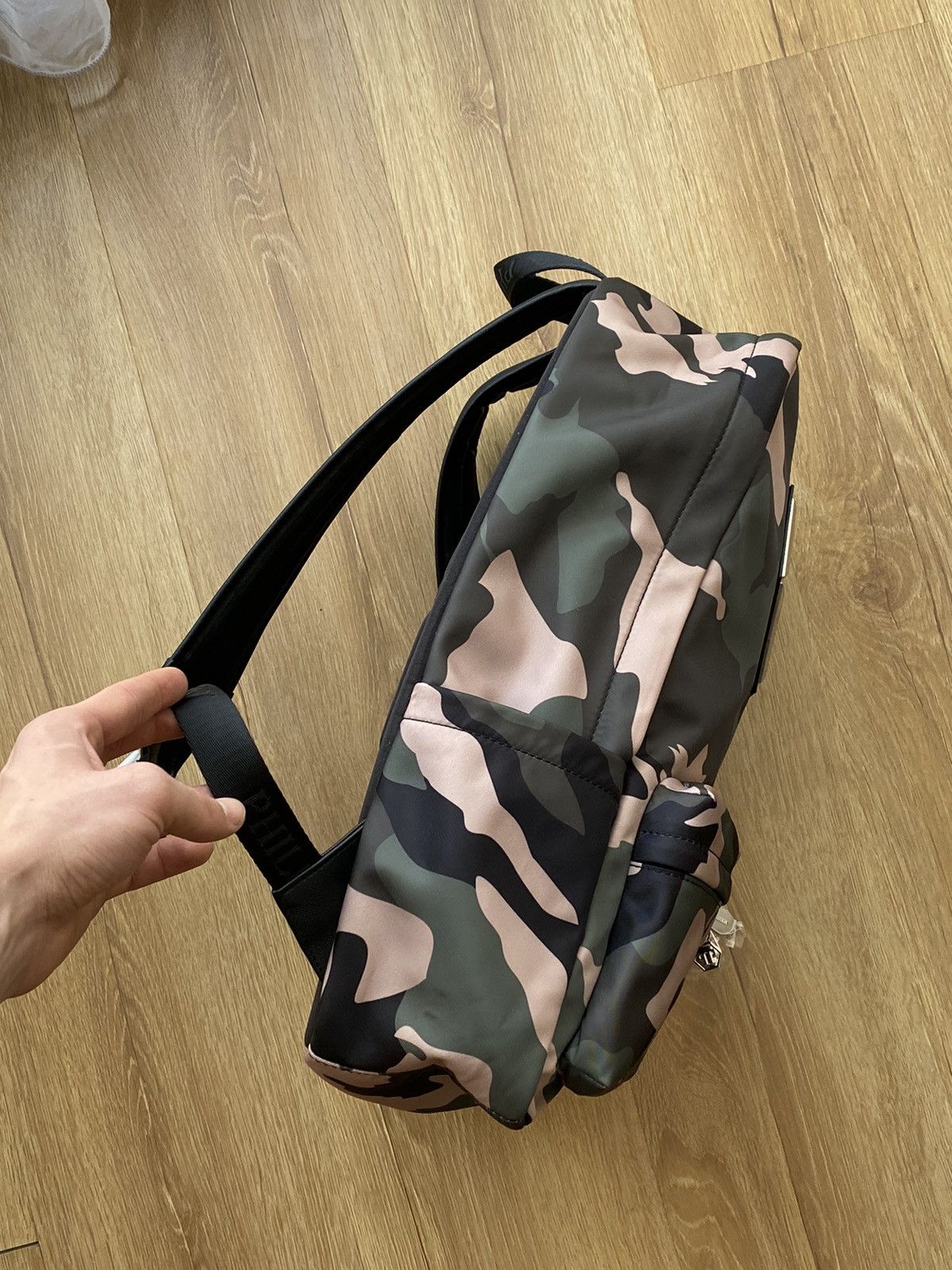 Philipp Plein Philipp Plein Hexagon Camo Backpack y2k Size ONE SIZE - 12 Thumbnail