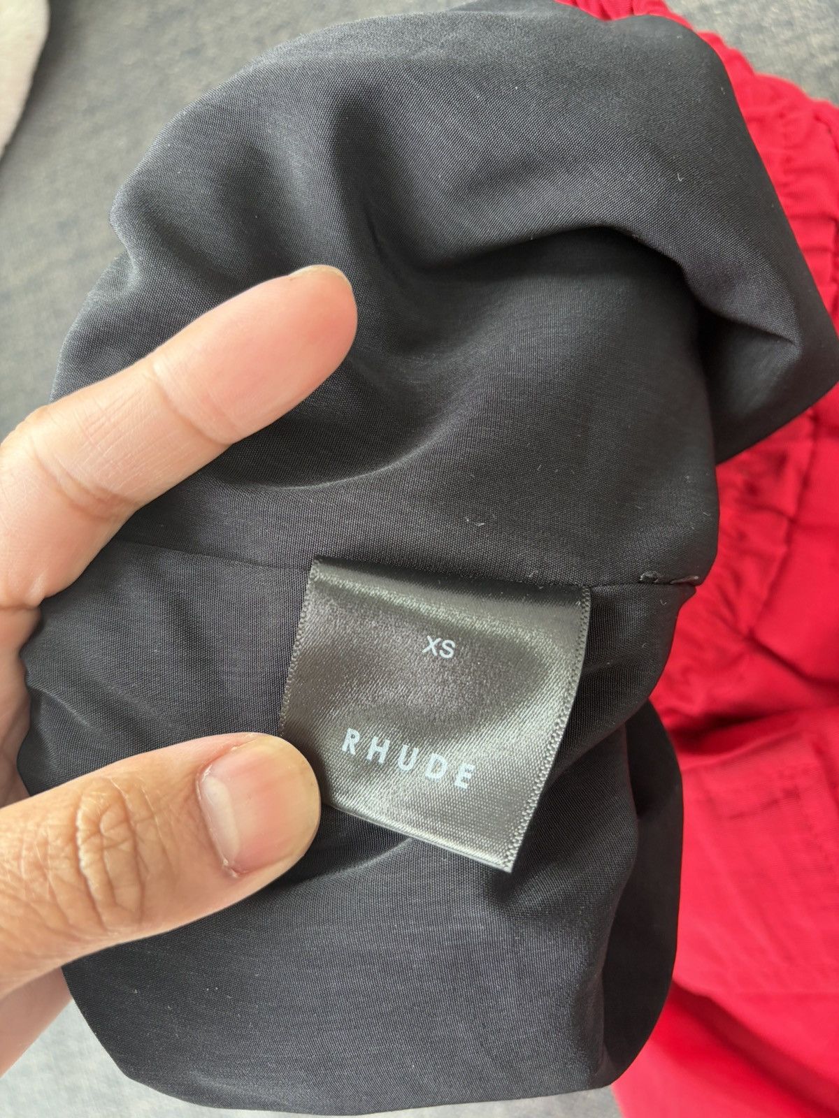 Rhude Rhude Red Logo Shorts Size US M / EU 48-50 / 2 - 3 Thumbnail