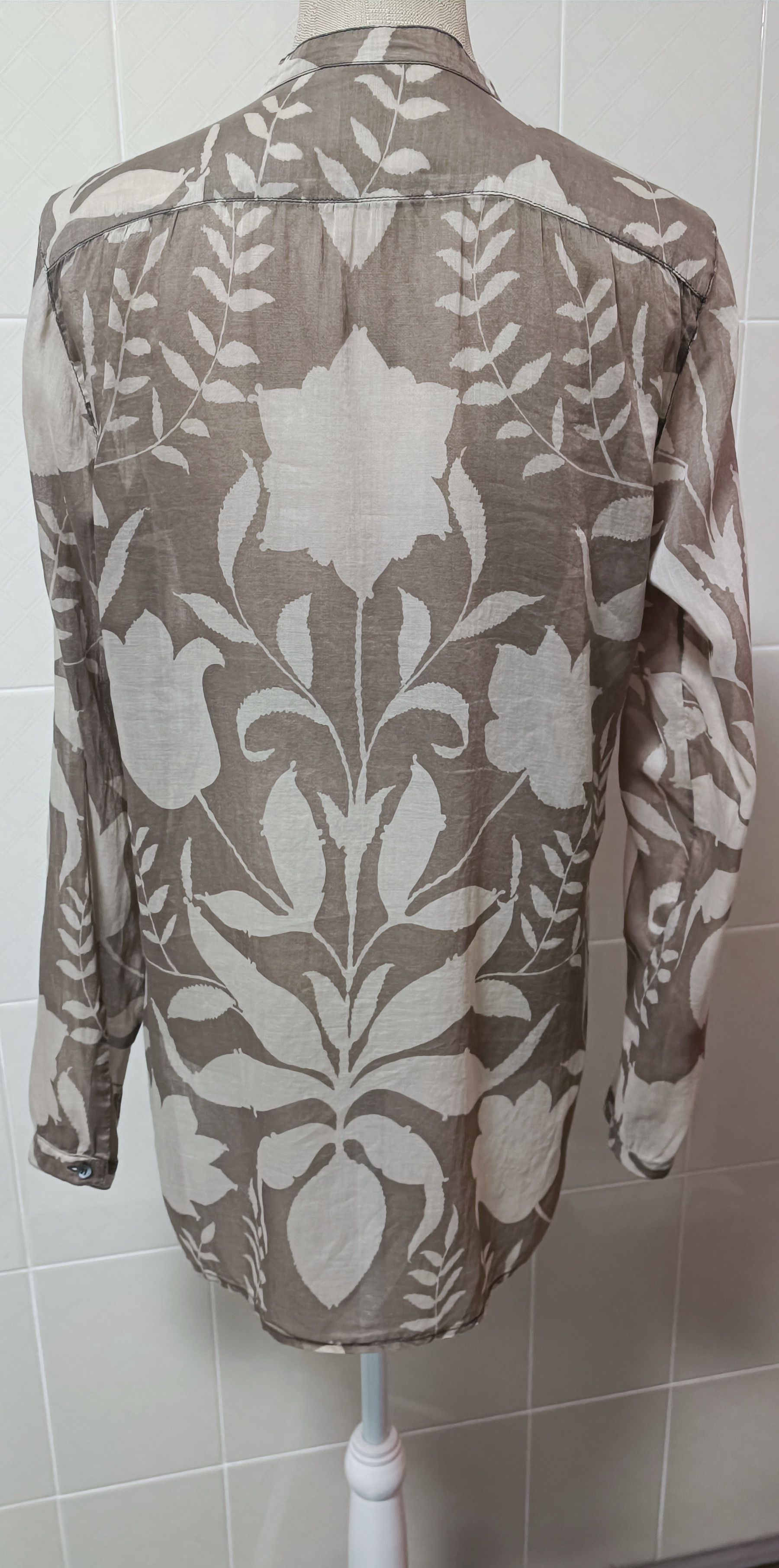 Prada SS2001 - Flower cotton top Size US S / EU 44-46 / 1 - 19 Thumbnail