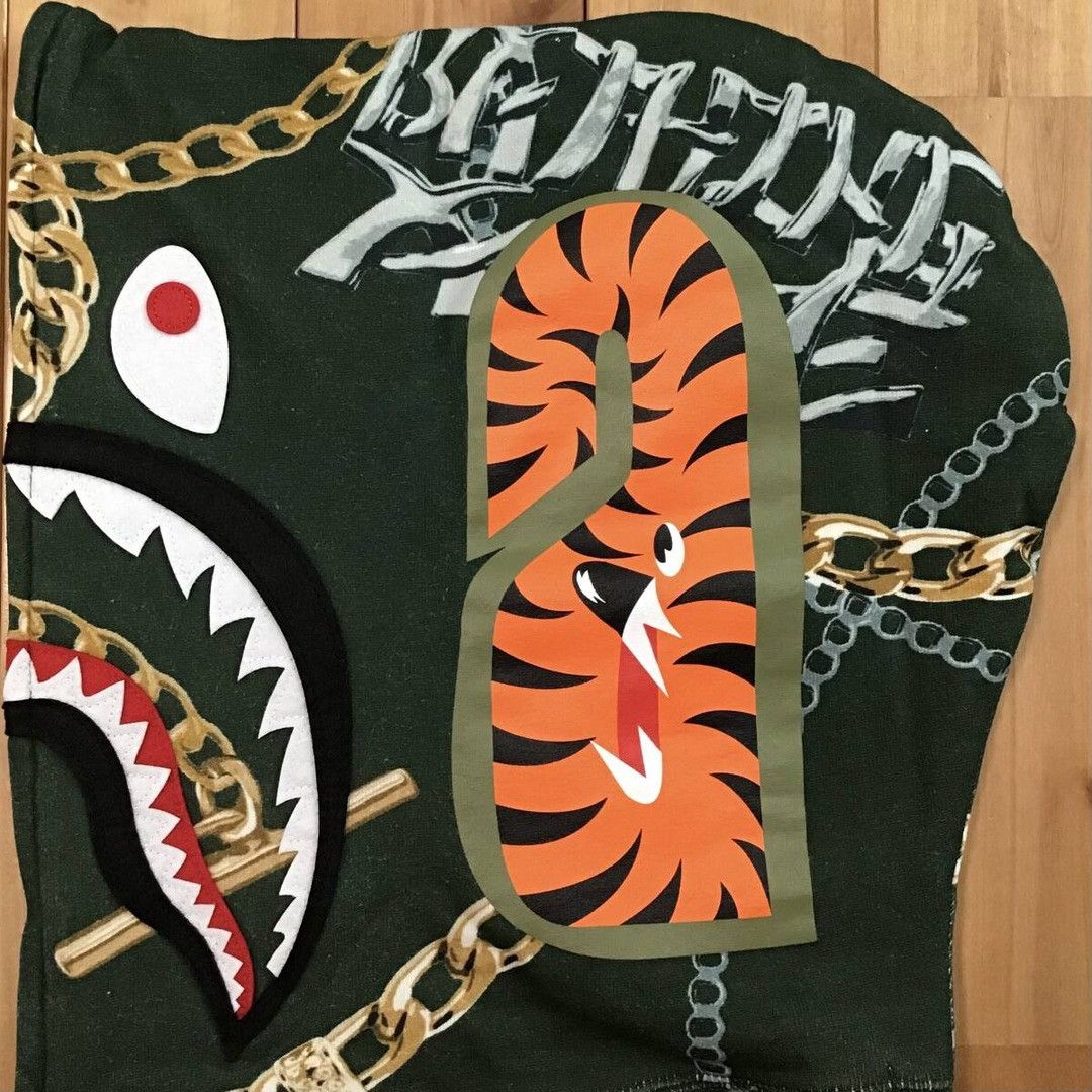 Bape BAPE JEWELS SHARK FULL ZIP HOODIE a bathing ape Size US L / EU 52-54 / 3 - 5 Thumbnail