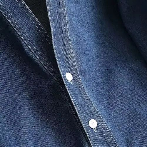 VIBE Streetwear Cardigan Kimono Denim Jacket Shirt Size US XL / EU 56 / 4 - 4 Thumbnail