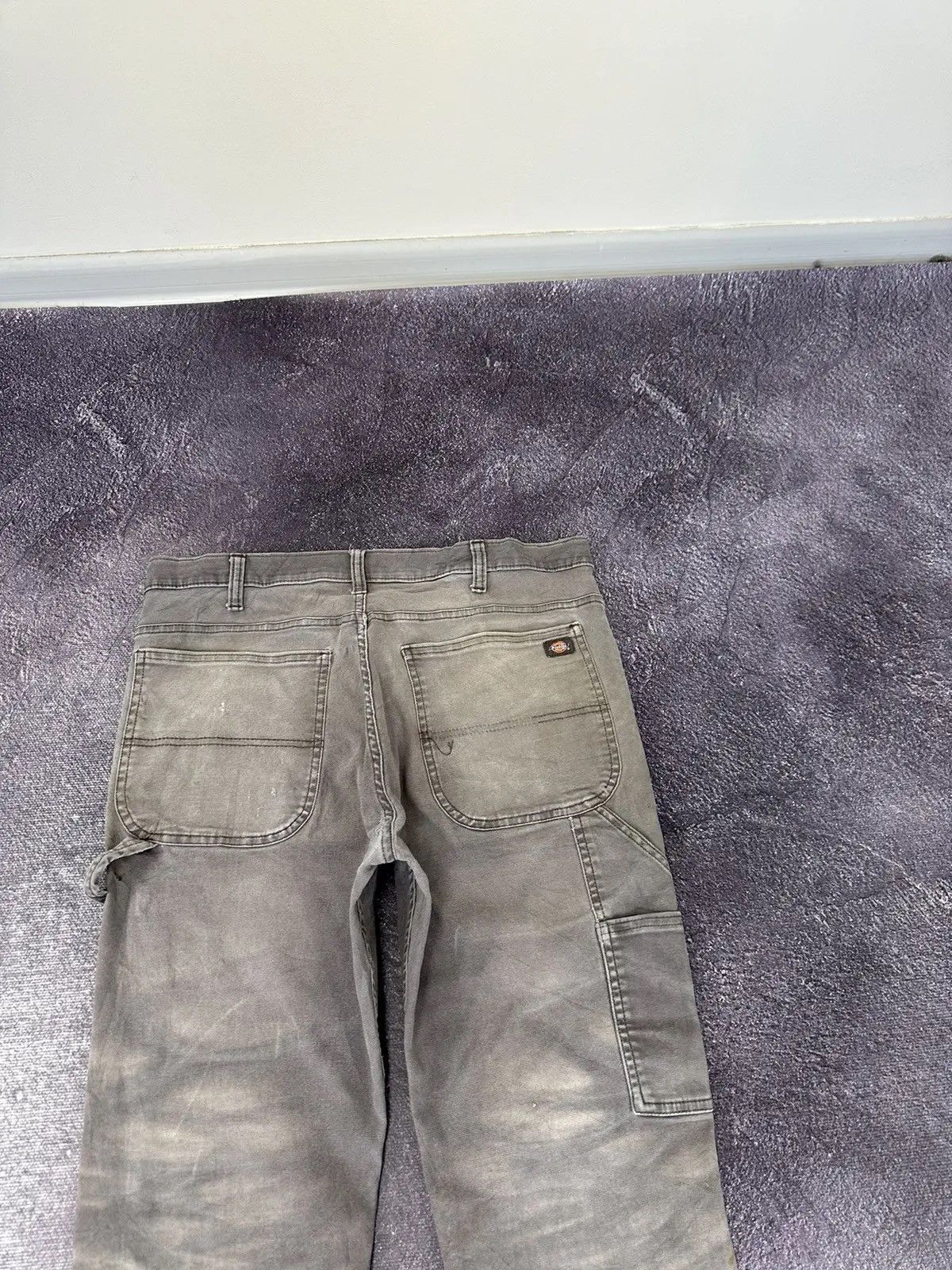 Dickies × Vintage Vintage Dickies Y2K Faded Grey Work Hype Baggy Pants Size US 34 / EU 50 - 4 Thumbnail
