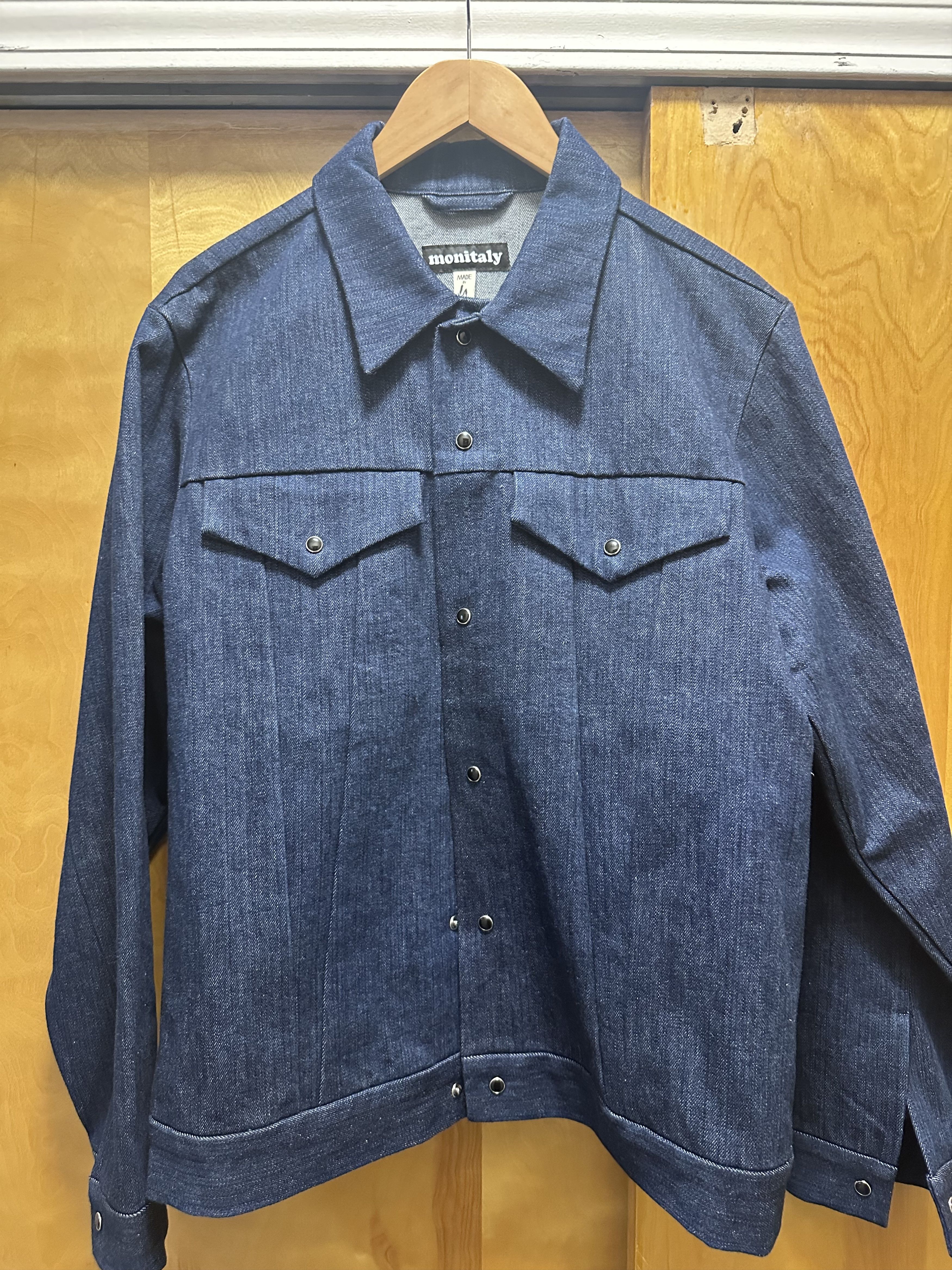 Monitaly Monitaly Denim Jacket Size US L / EU 52-54 / 3 - 1 Thumbnail