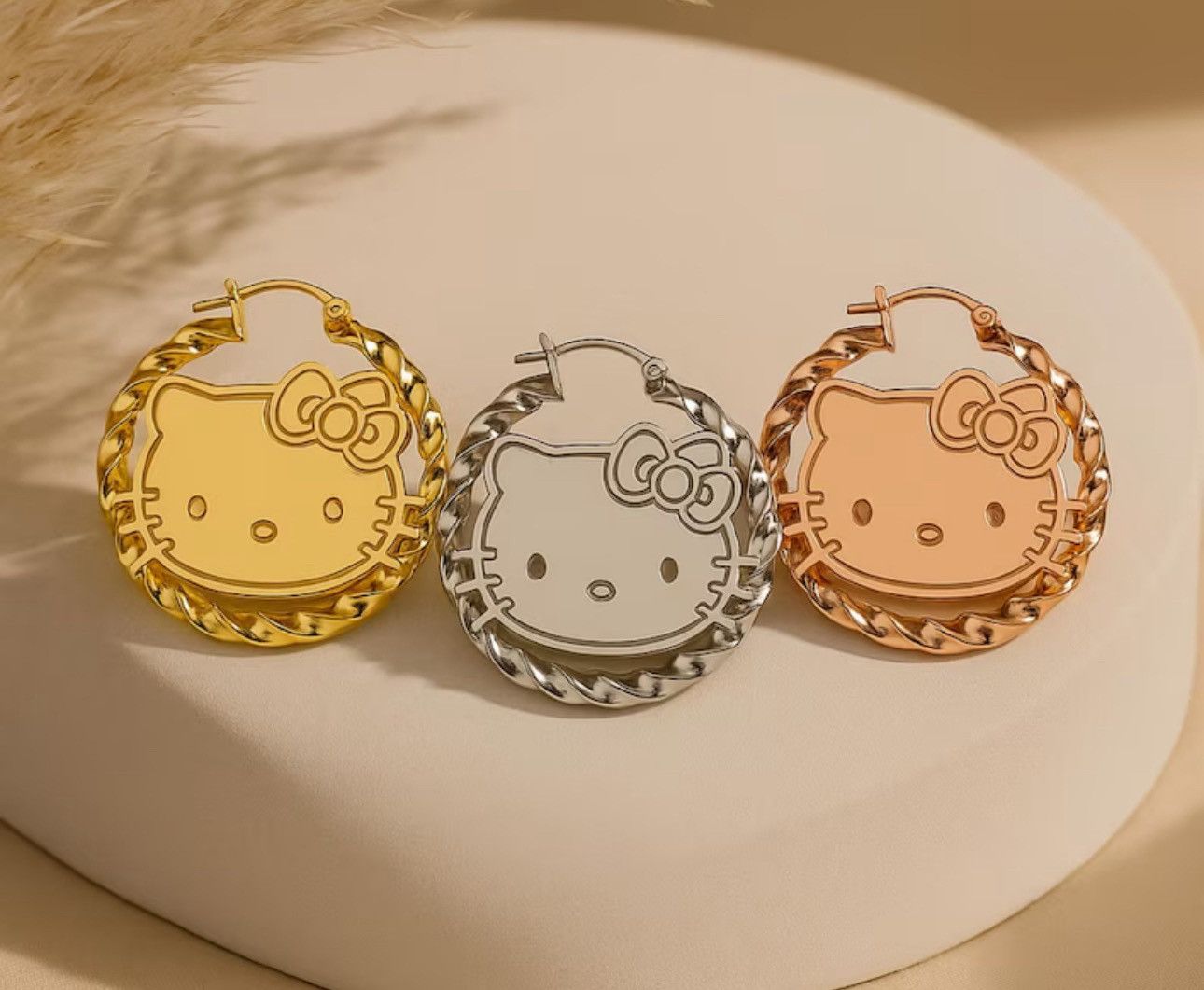 Other Hello Kitty Rope Earrings Size ONE SIZE - 4 Thumbnail