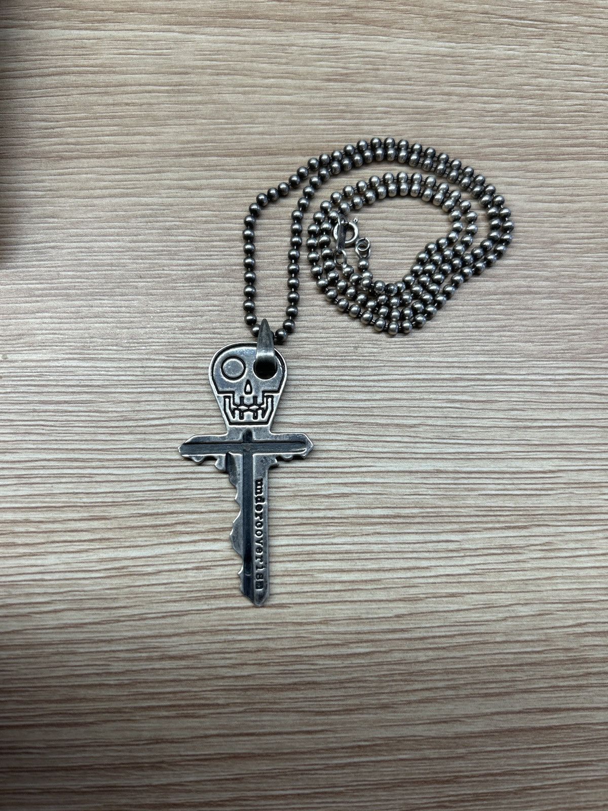 Undercover Undercover Cross Heaven Hell Silver Necklace | Grailed