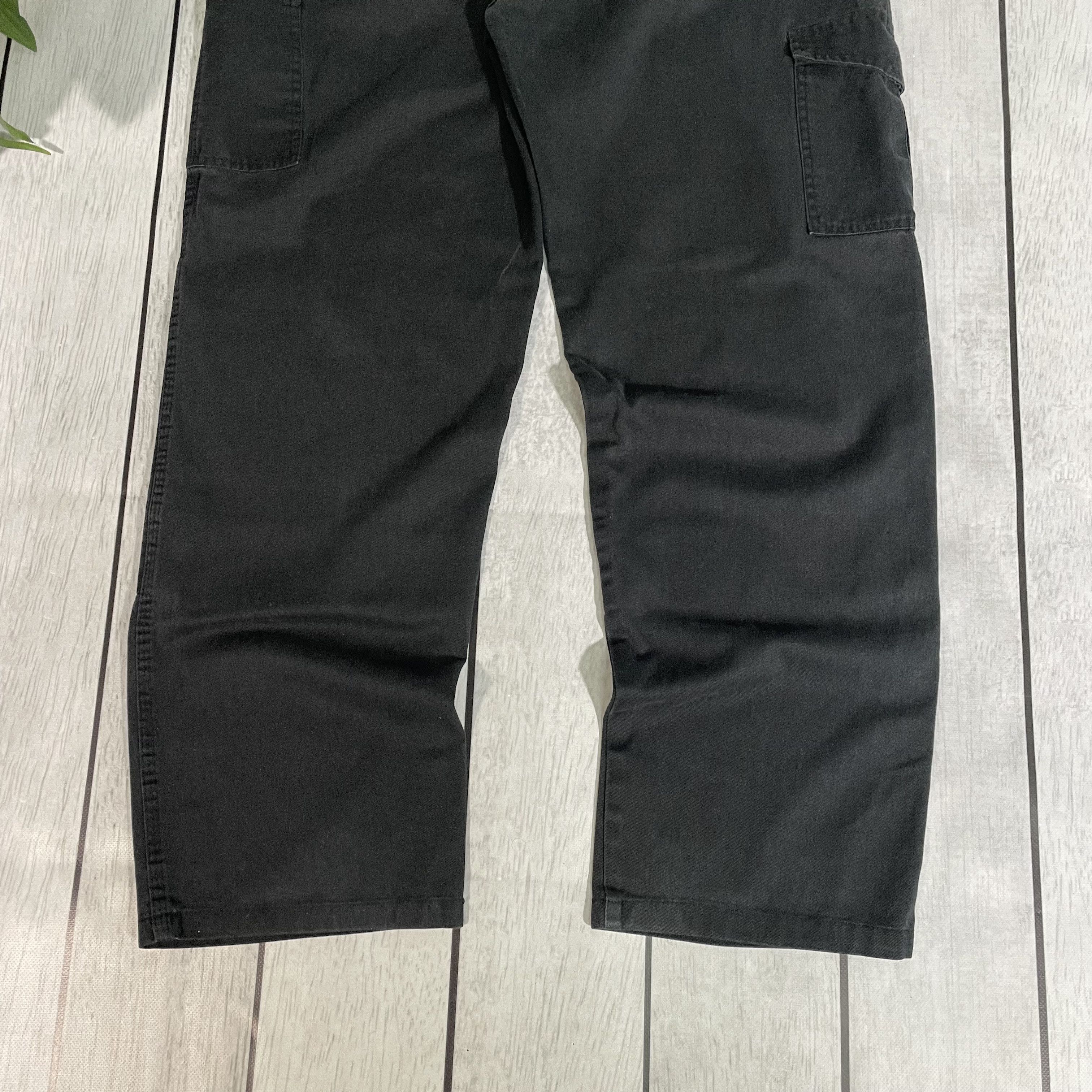 Dickies Dickies Work Pants – Black Canvas | W38 L32 y2k streetwear Size US 38 / EU 54 - 7 Thumbnail