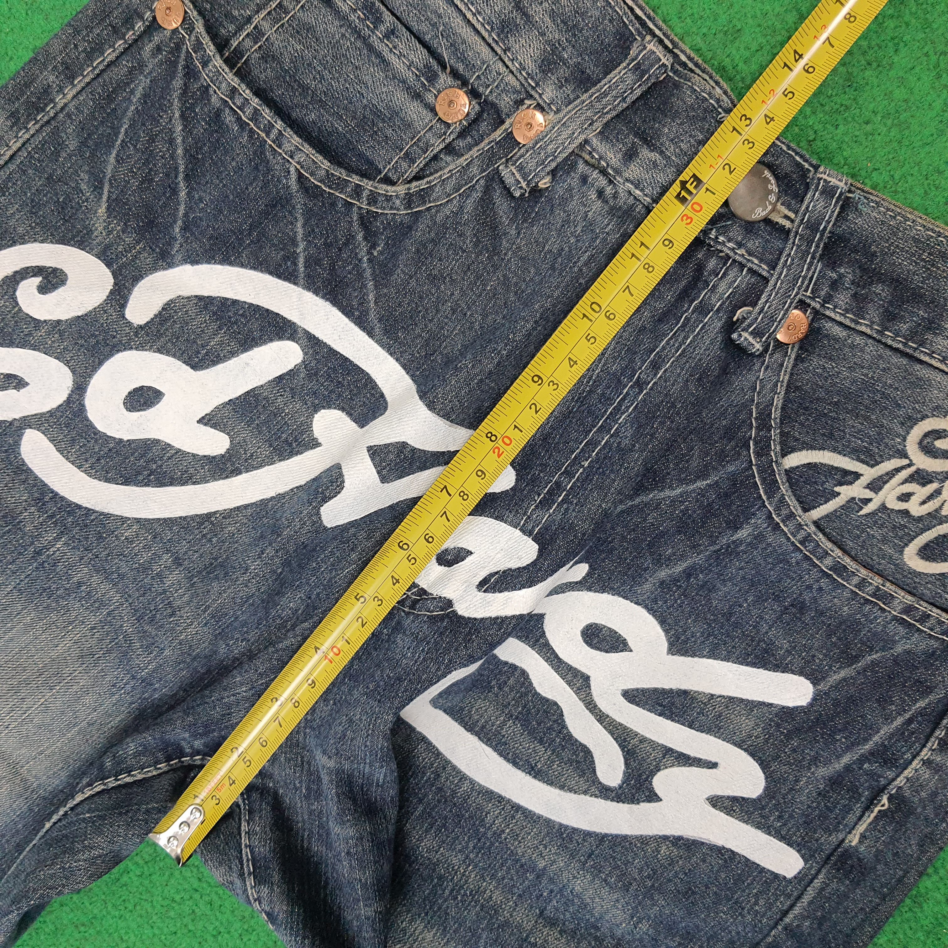 Ed Hardy Vintage Ed Hardy Christian Audigier Custom Logo Jeans C272N1 Size US 31 - 15 Thumbnail