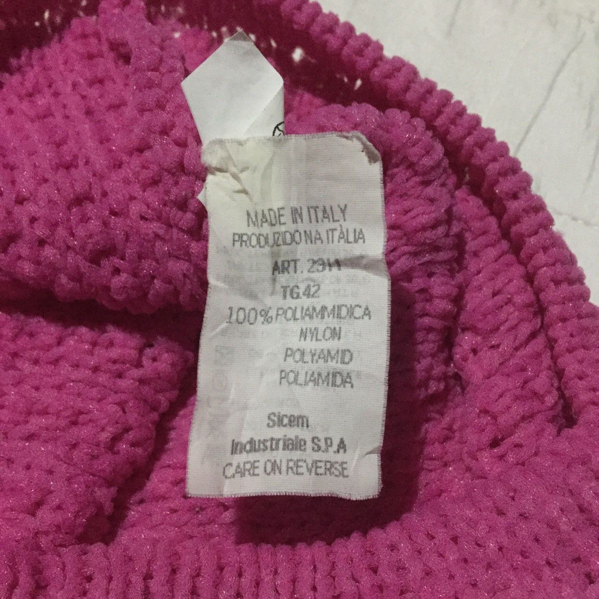 Emporio Armani Pink Emporio Armani Knit Sweater Size 4XL / US 24-26 - 10 Thumbnail