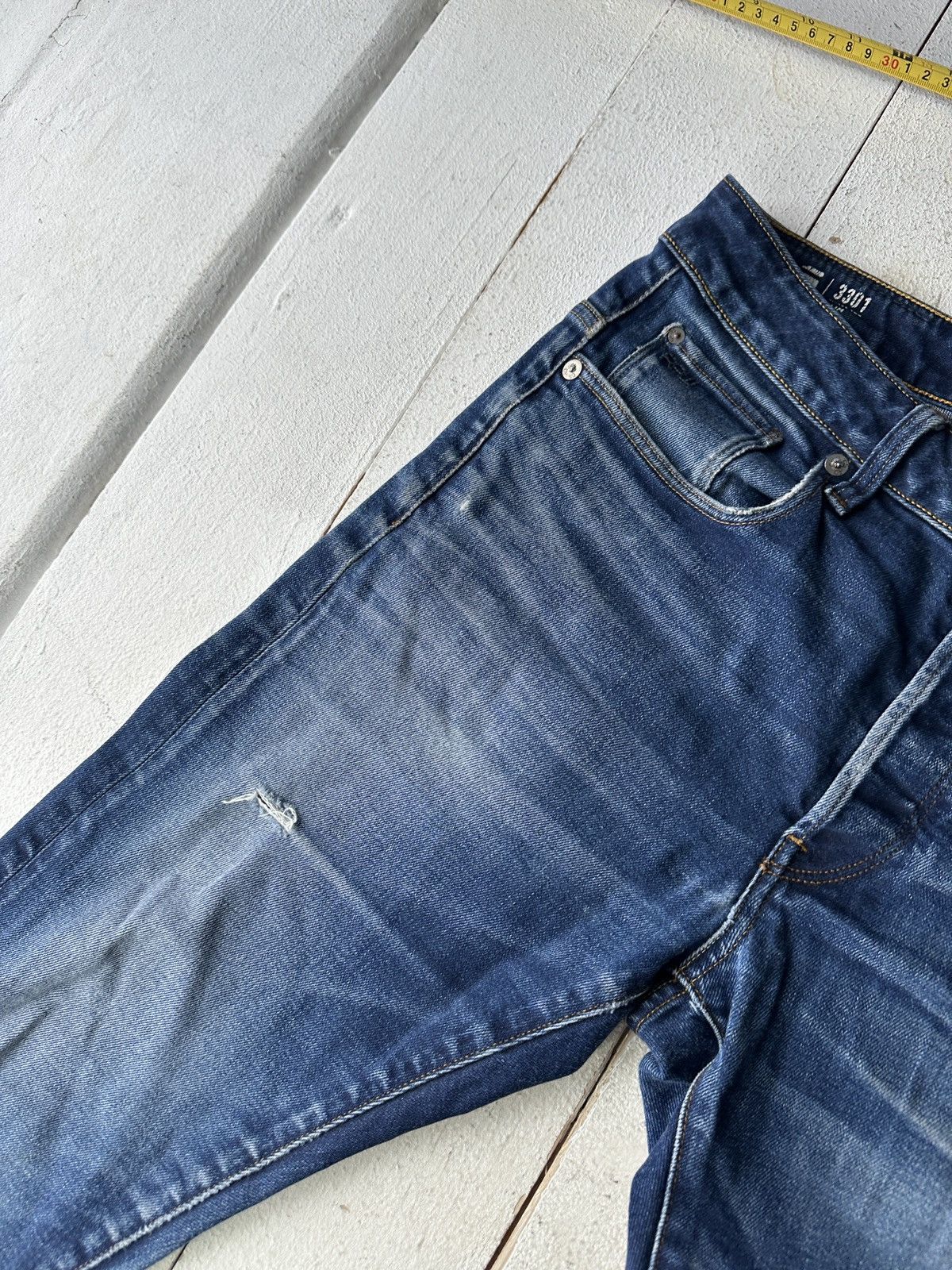 G-Star 🚨PUNK G STAR OPIUM SKINNY 96 BLUE MENS JEANS Y2k BIKER Size US 30 / EU 46 - 7 Thumbnail