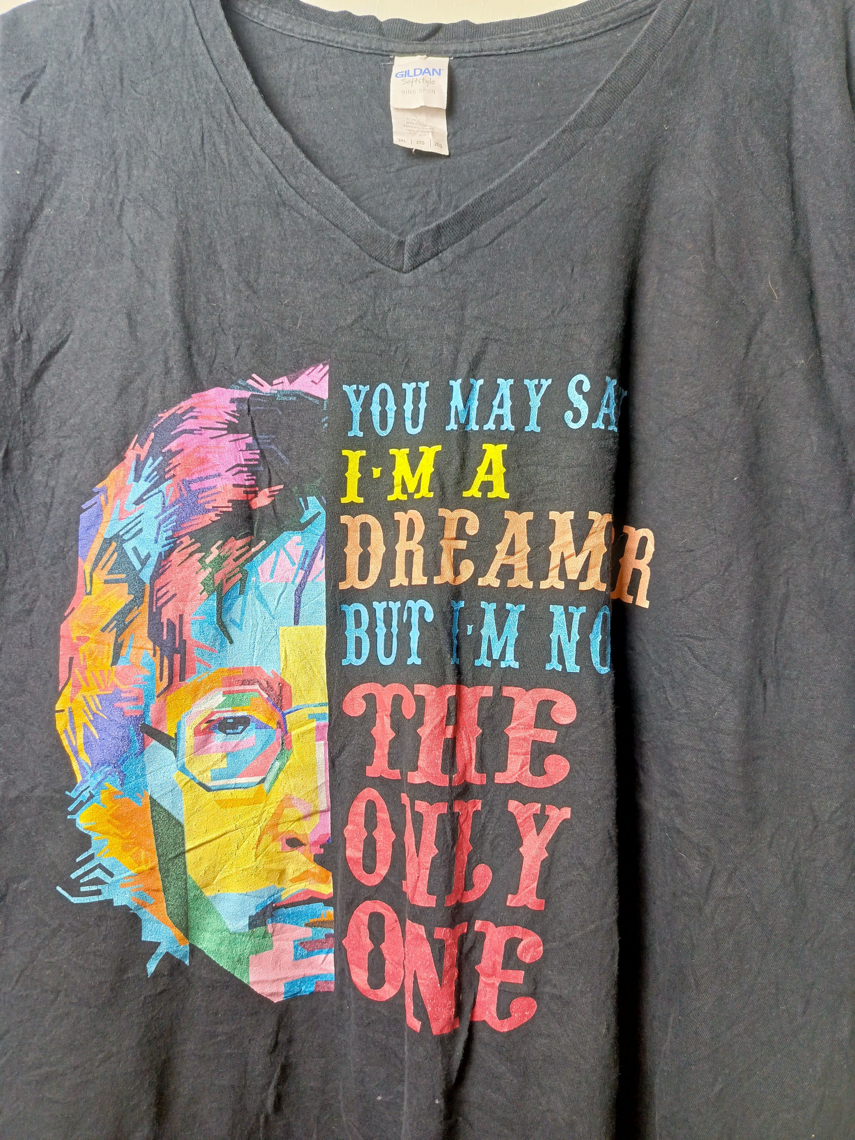 Band Tees John Lennon imagine tshirt Size US XXL / EU 58 / 5 - 3 Thumbnail