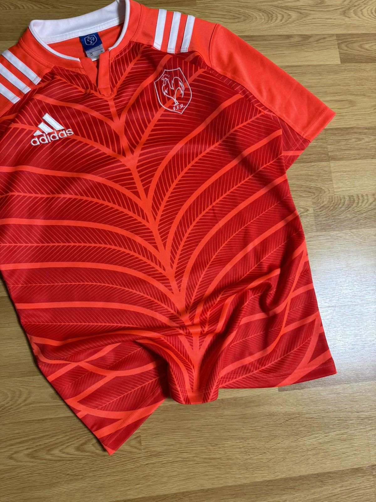 Adidas Adidas France Soccer Jersey F.F.R 2014 Size US L / EU 52-54 / 3 - 3 Thumbnail