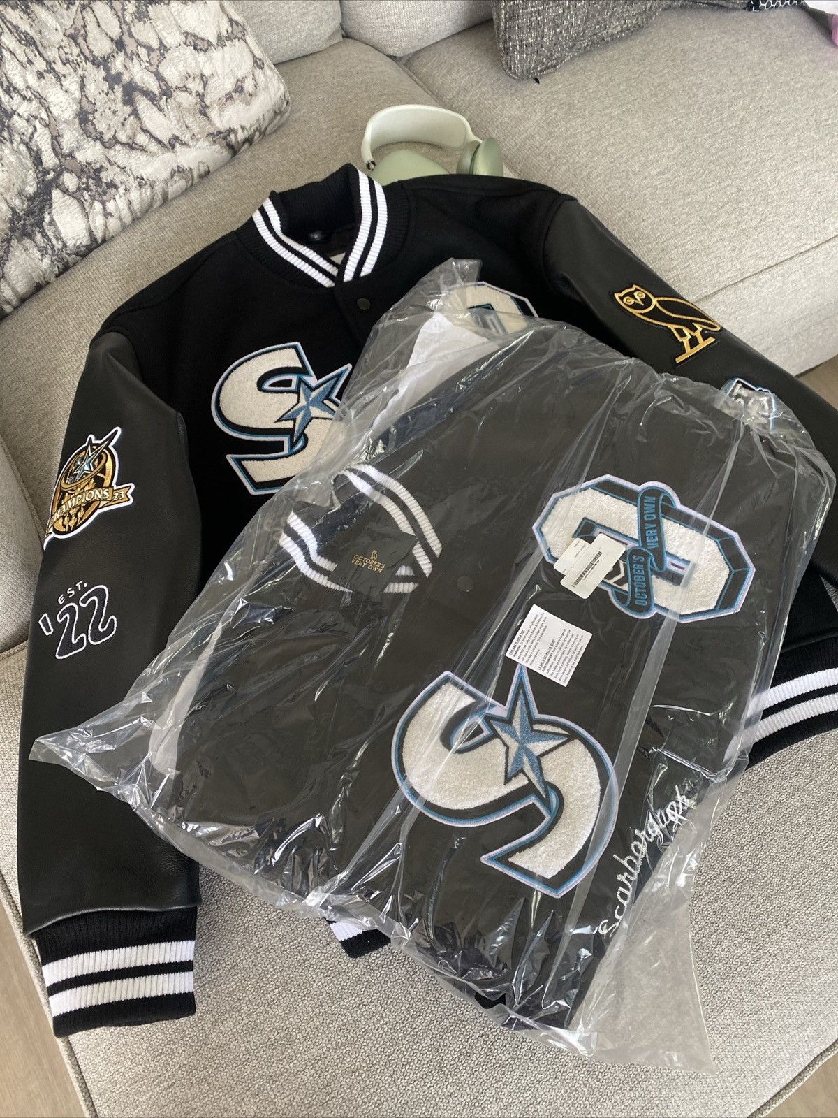 OVO Scarborough Shooting Stars Varsity Jacket