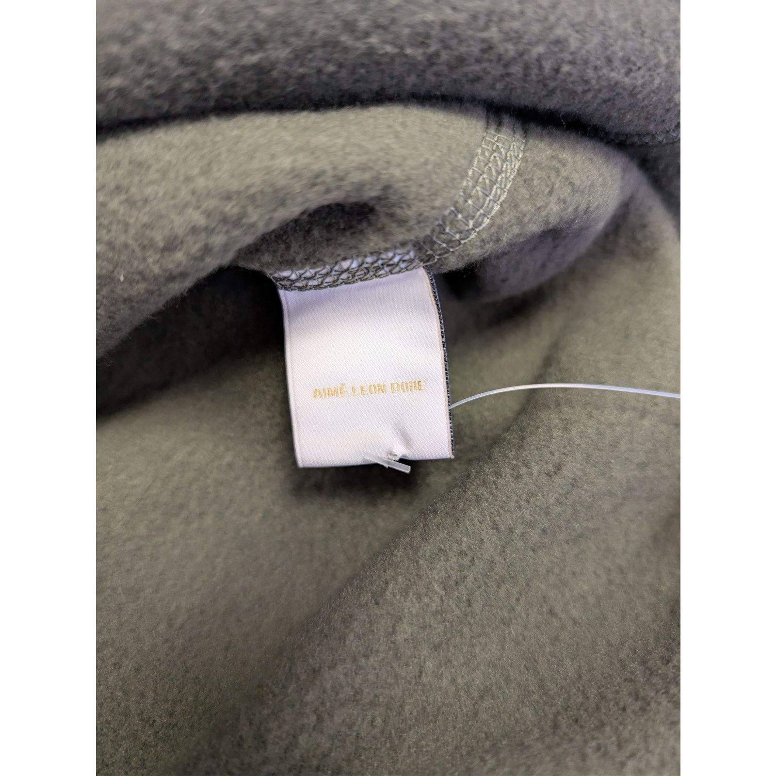 Aime Leon Dore o1rshd1 Fleece Shirt Button up shirt in Green Deep Depths Size US S / EU 44-46 / 1 - 15 Thumbnail