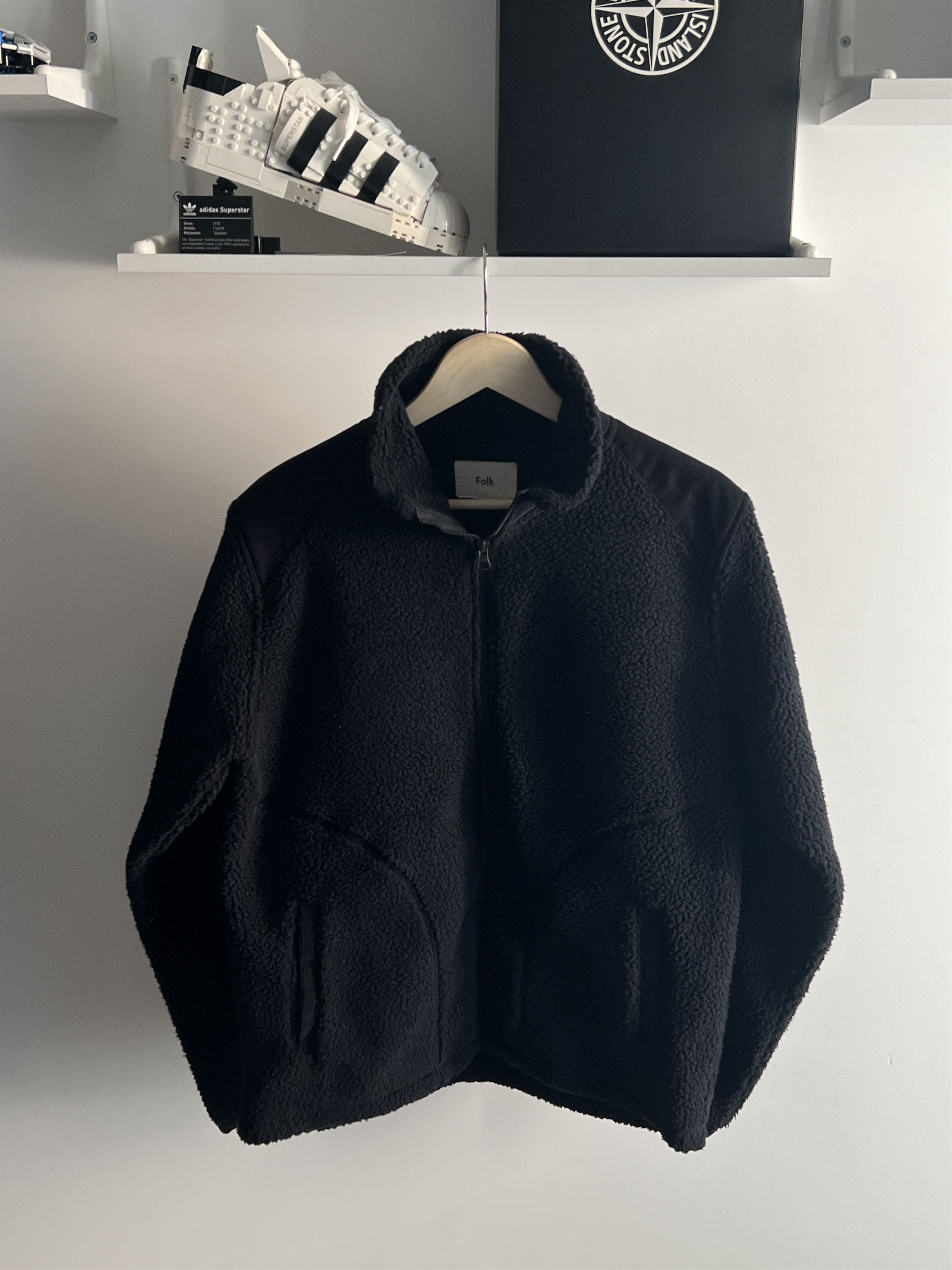 Folk × Japanese Brand Folk Sherpa Fleece Zip Sweatshirt Japanese Size US M / EU 48-50 / 2 - 1 Thumbnail