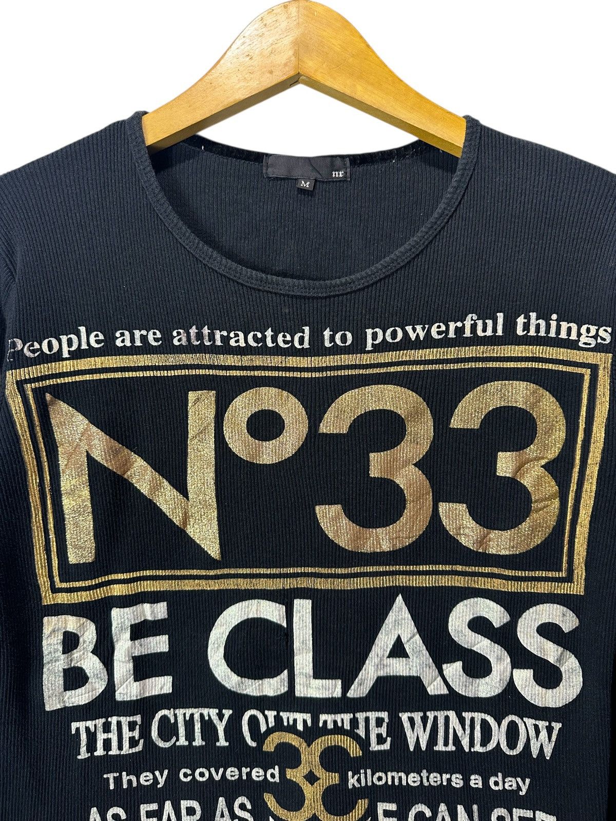 14th Addiction NR 33 THERMAL GOTHIC POEM LONG SLEEVE TEE IFSIX LGB STYLE Size S / US 4 / IT 40 - 3 Thumbnail