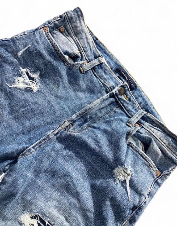 Aeropostale Aeropostale Distressed Slim Jeans 30 Size US 32 / EU 48 - 2 Thumbnail