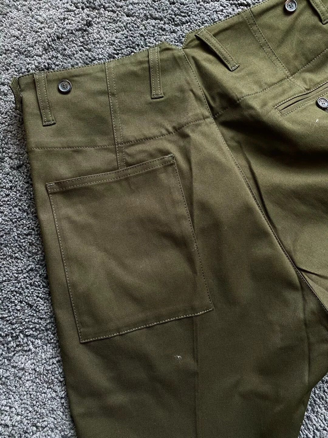 Dsquared2 Dsquared2 SS20 Deep Green Slim Relaxed Straight 9/10 Pants Size US 28 / EU 44 - 6 Thumbnail