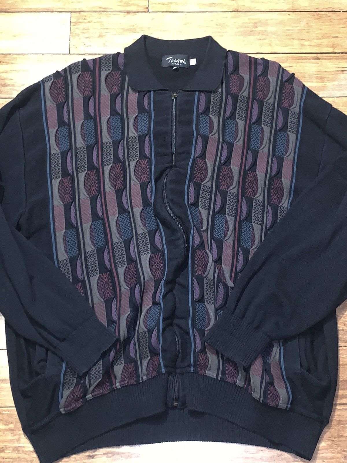 Vintage Vintage tosani knit sweater Size US XXL / EU 58 / 5 - 1 Thumbnail