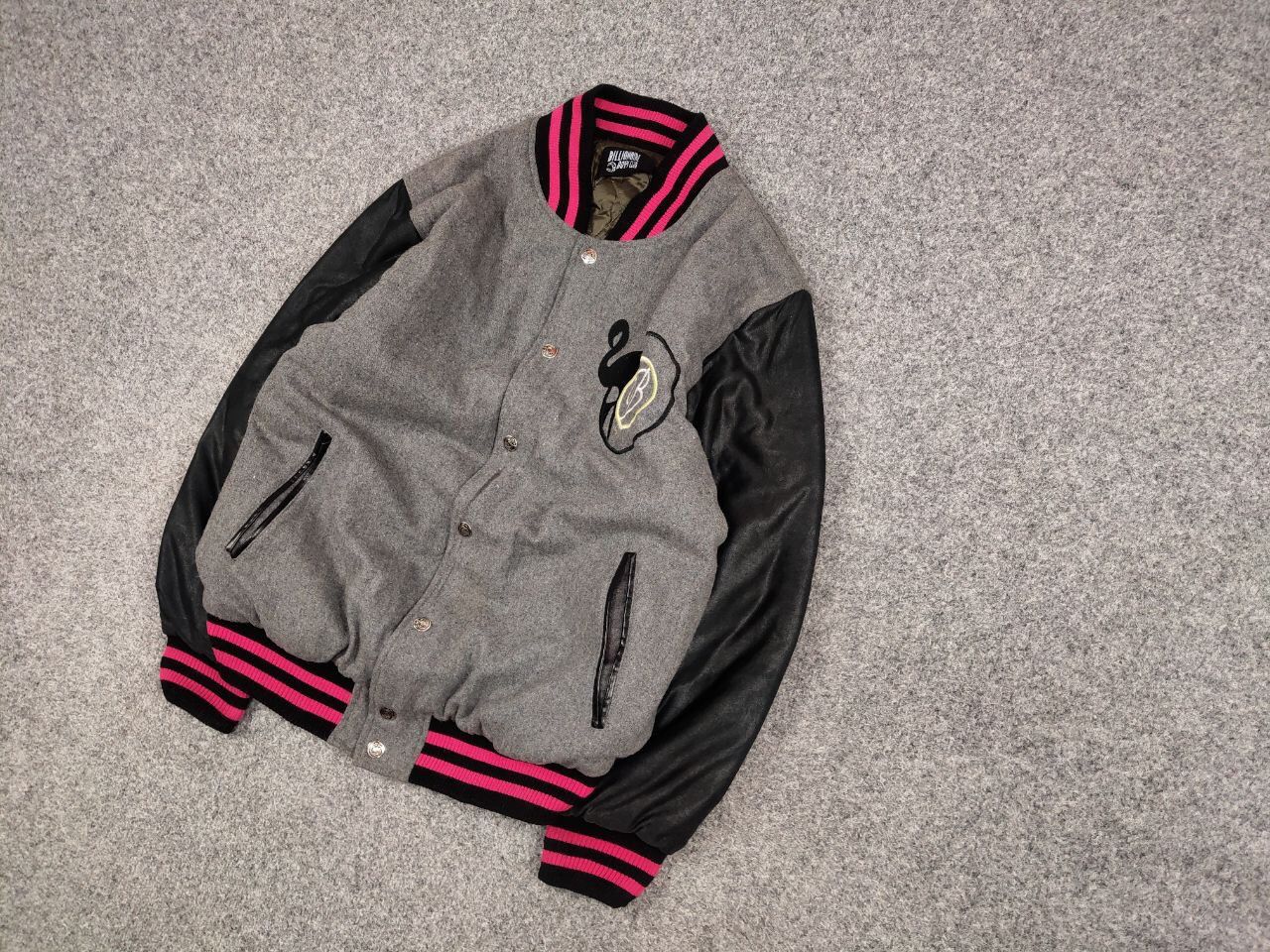 Japanese Brand Vintage Billionaire Boys Club Logo Varsity Bomber Jacket Size L / US 10 / IT 46 - 3 Thumbnail