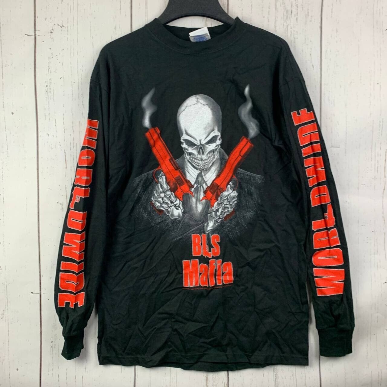 Other Vintage Black Label Society Mafia M M&O Sweatshirt Black Size US M / EU 48-50 / 2 - 1 Thumbnail