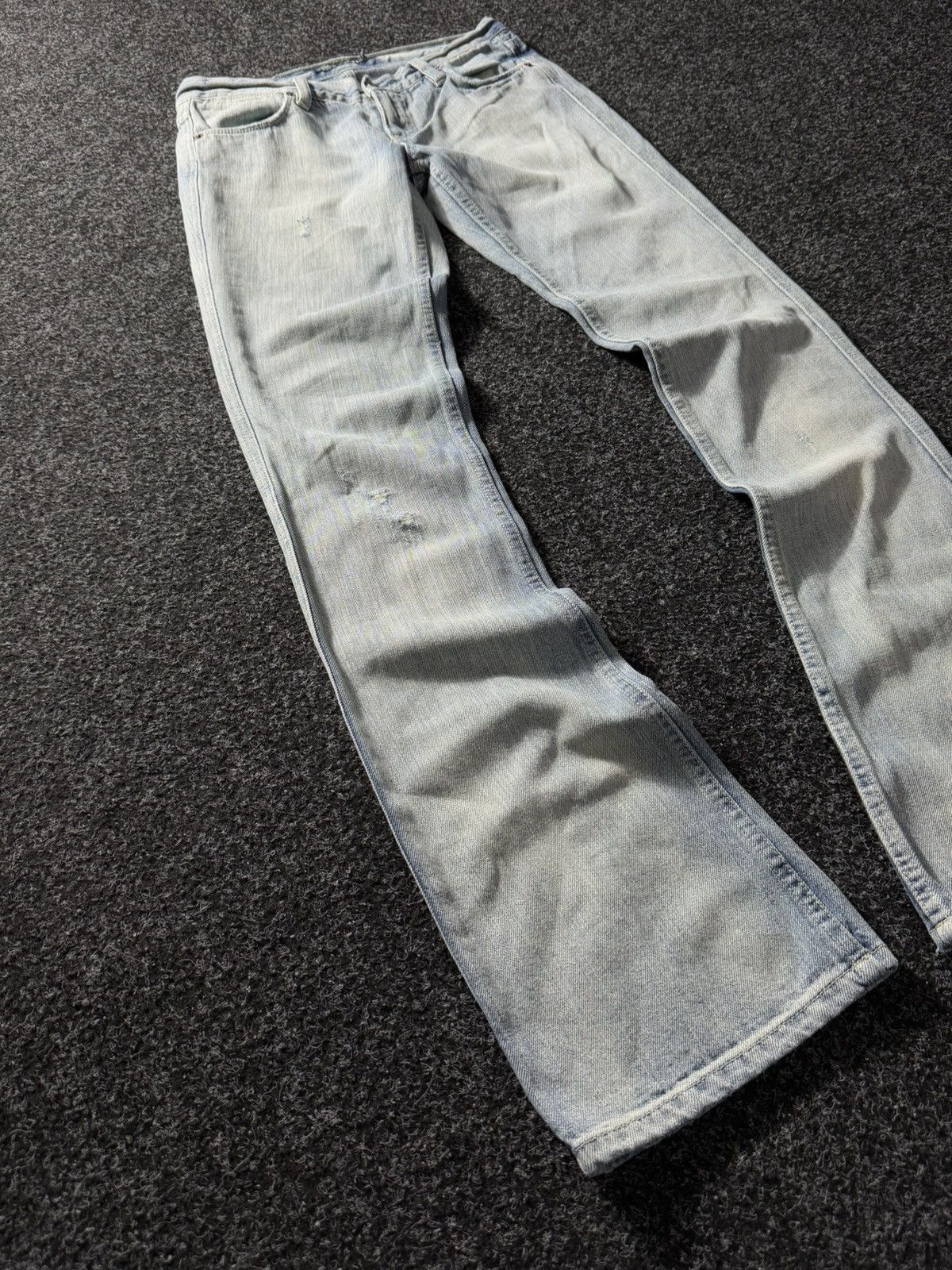 Hysteric Glamour × Polo Ralph Lauren × Vintage Flared Polo Ralph Lauren Vintage 90s Y2K Jeans Pants Size 26" / US 2 / IT 38 - 2 Thumbnail