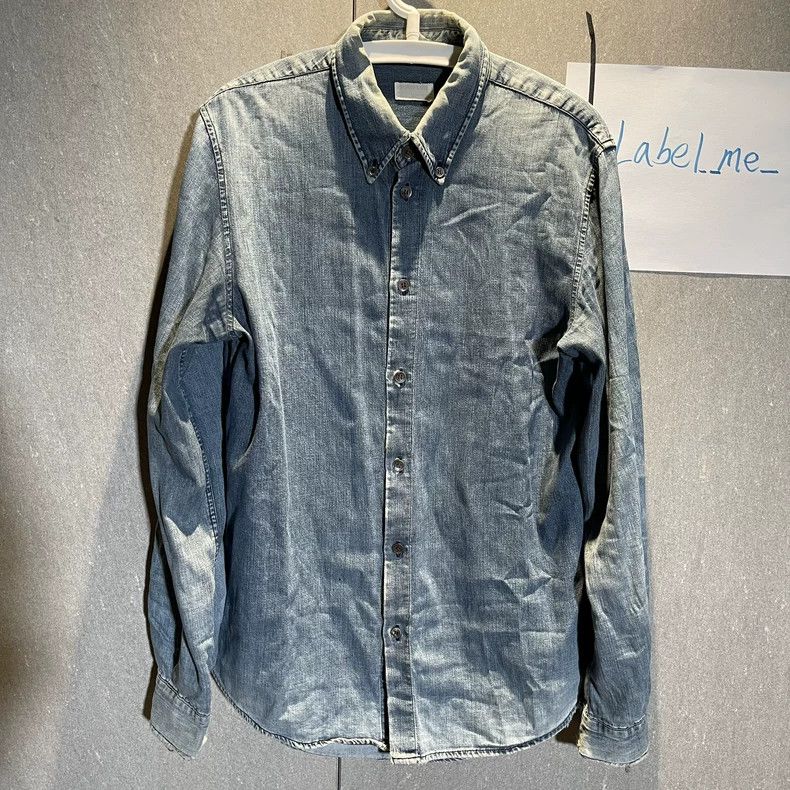 Helmut Lang Helmut lang 90s Denim Shirt 2504-Nextarrow Size US M / EU 48-50 / 2 - 1 Thumbnail