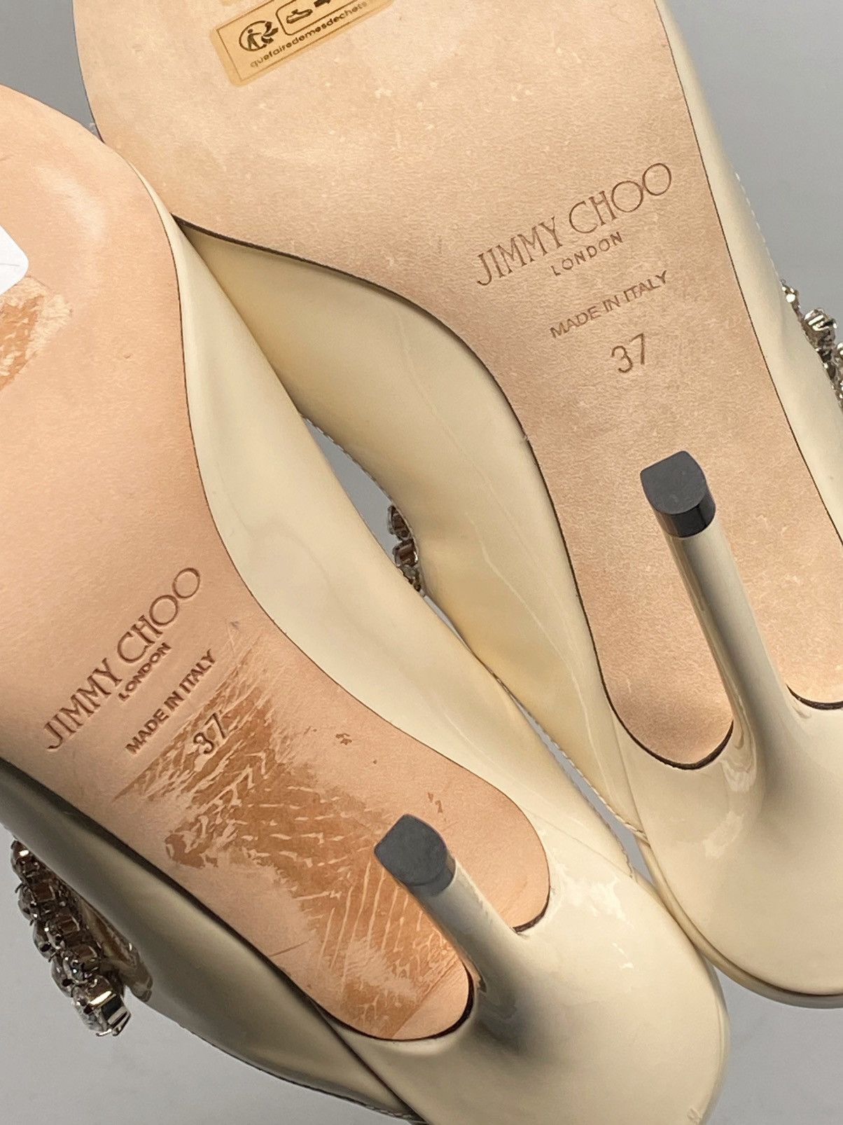 Jimmy Choo Jimmy Choo Bing Embellished Patent Leather Mules size 37 Size US 7 / IT 37 - 15 Thumbnail
