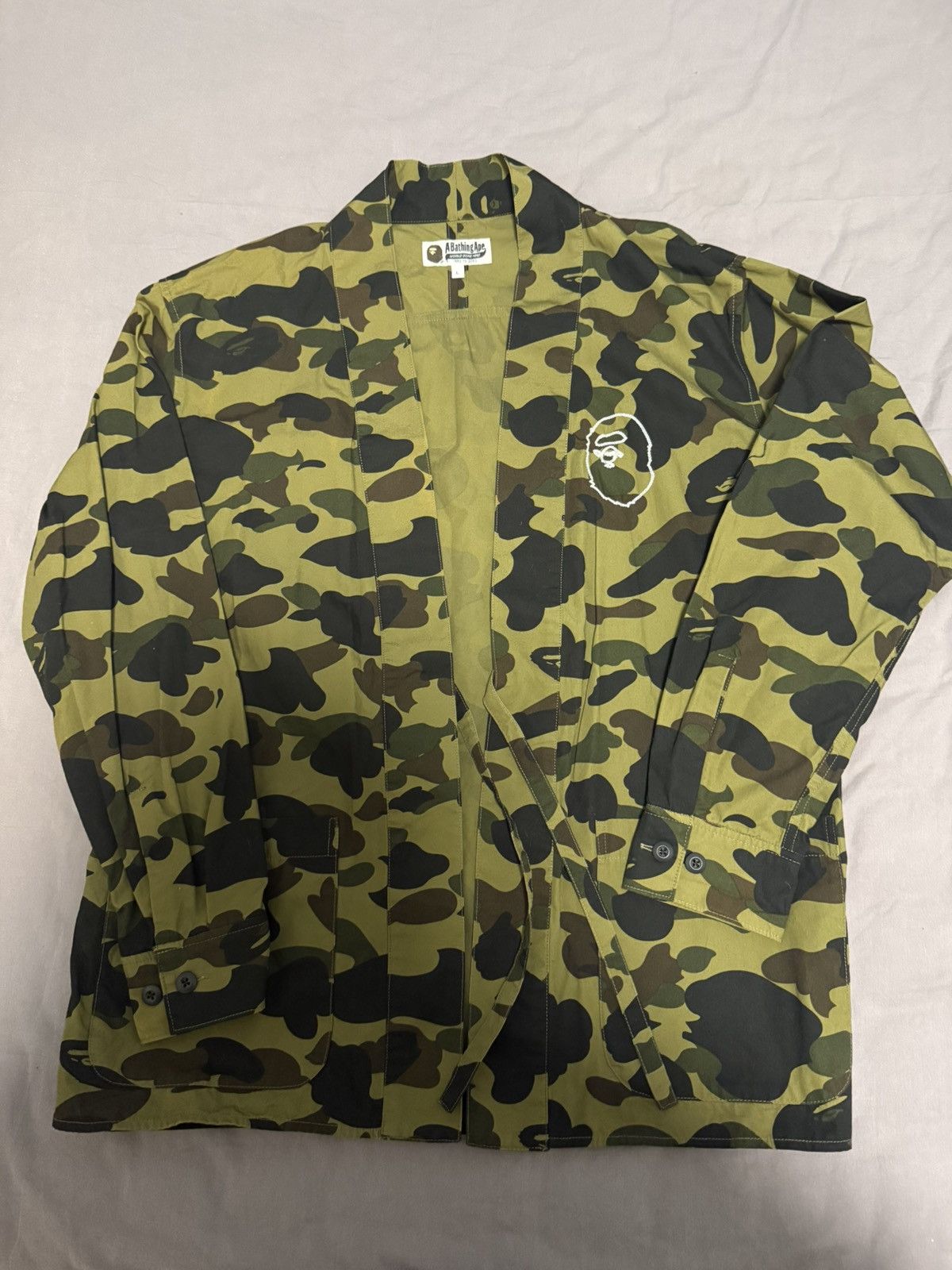Bape bape 1st first camo bape logo Long shirt Size US L / EU 52-54 / 3 - 1 Thumbnail