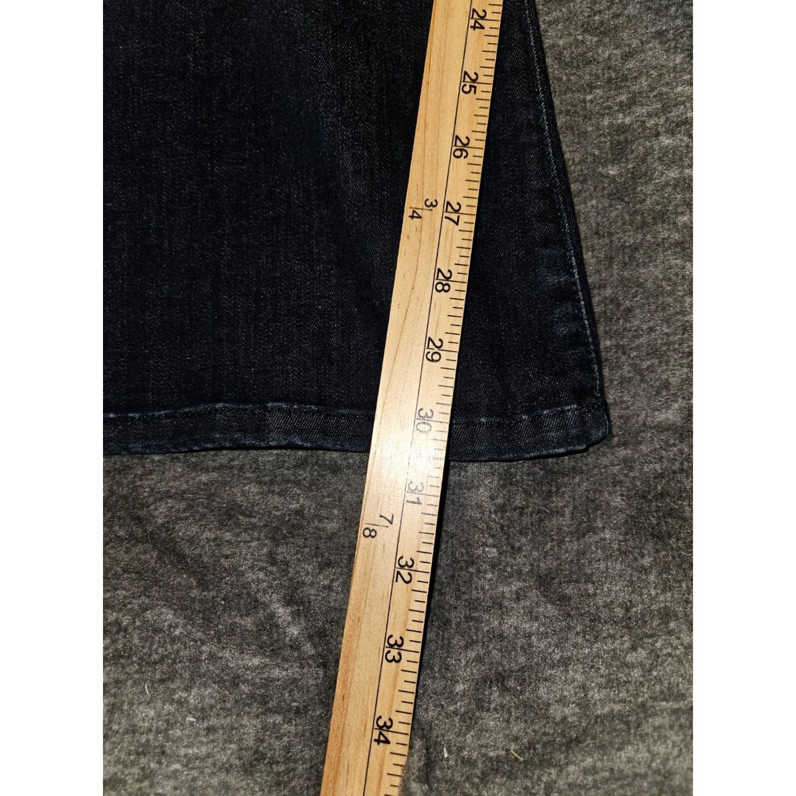 Banana Republic VINTAGE Banana Republic High Rise Flare Jeans NWT Women 32 Blue Denim Stretch Preppy City Modern Flared 30.5 Inseam Womens Size 24" / US 00 / IT 34 - 6 Thumbnail