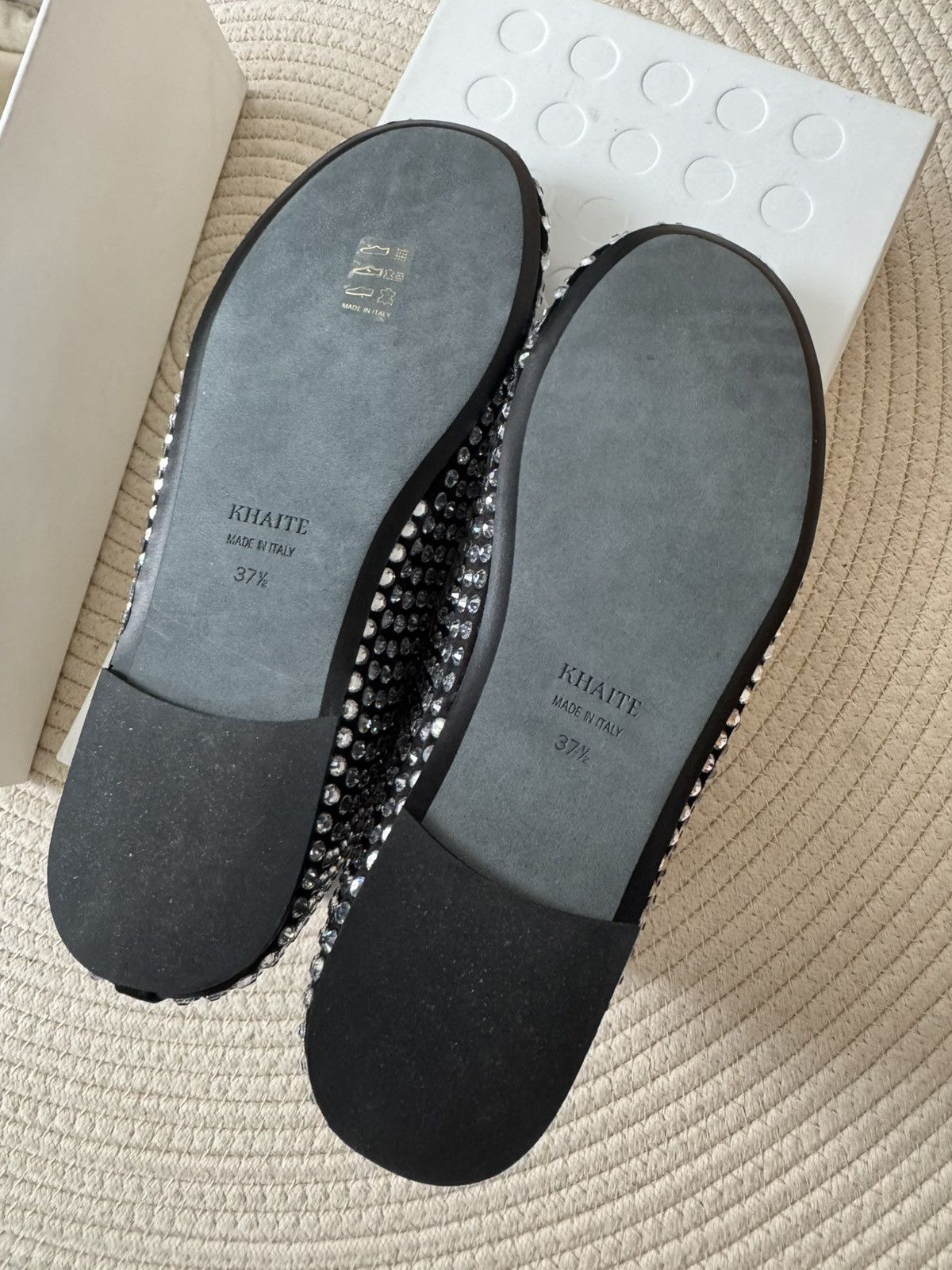 KHAITE KHAITE Marcy embellished ballet flats size 37.5 Size US 7 / IT 37 - 11 Thumbnail